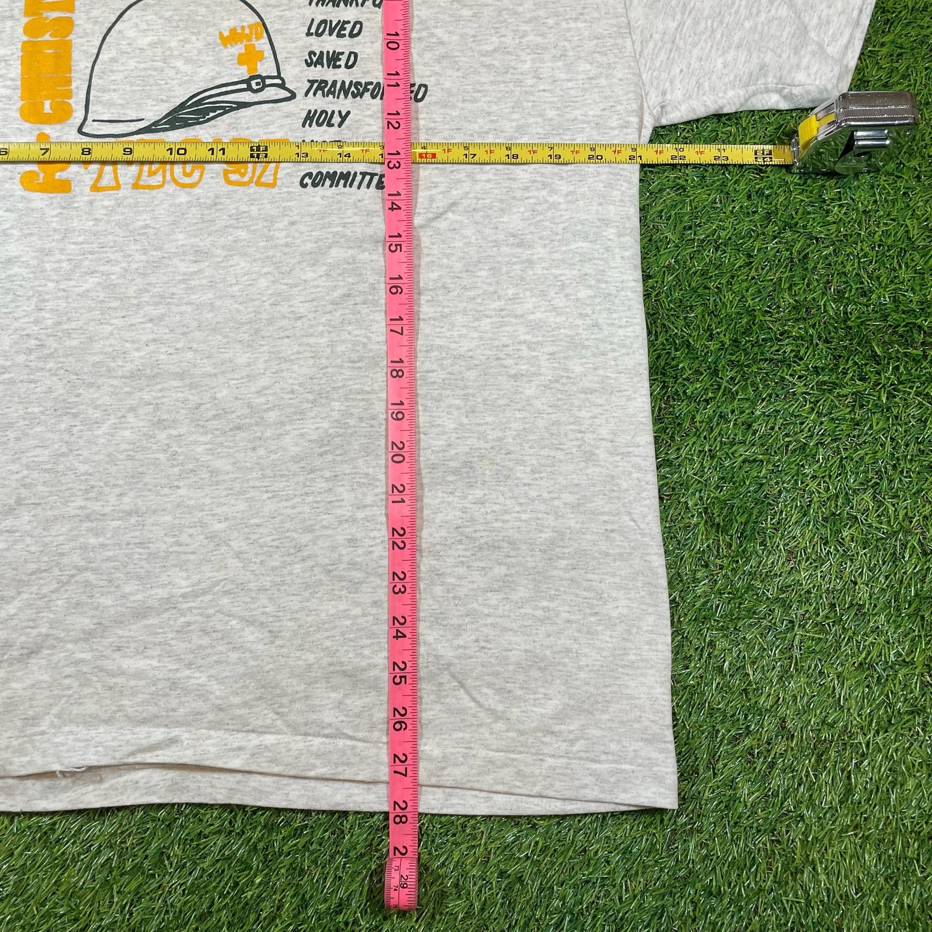 Hanes 1997 TLC Be All You Can Be Graphic T-Shirt Ash Grey 6