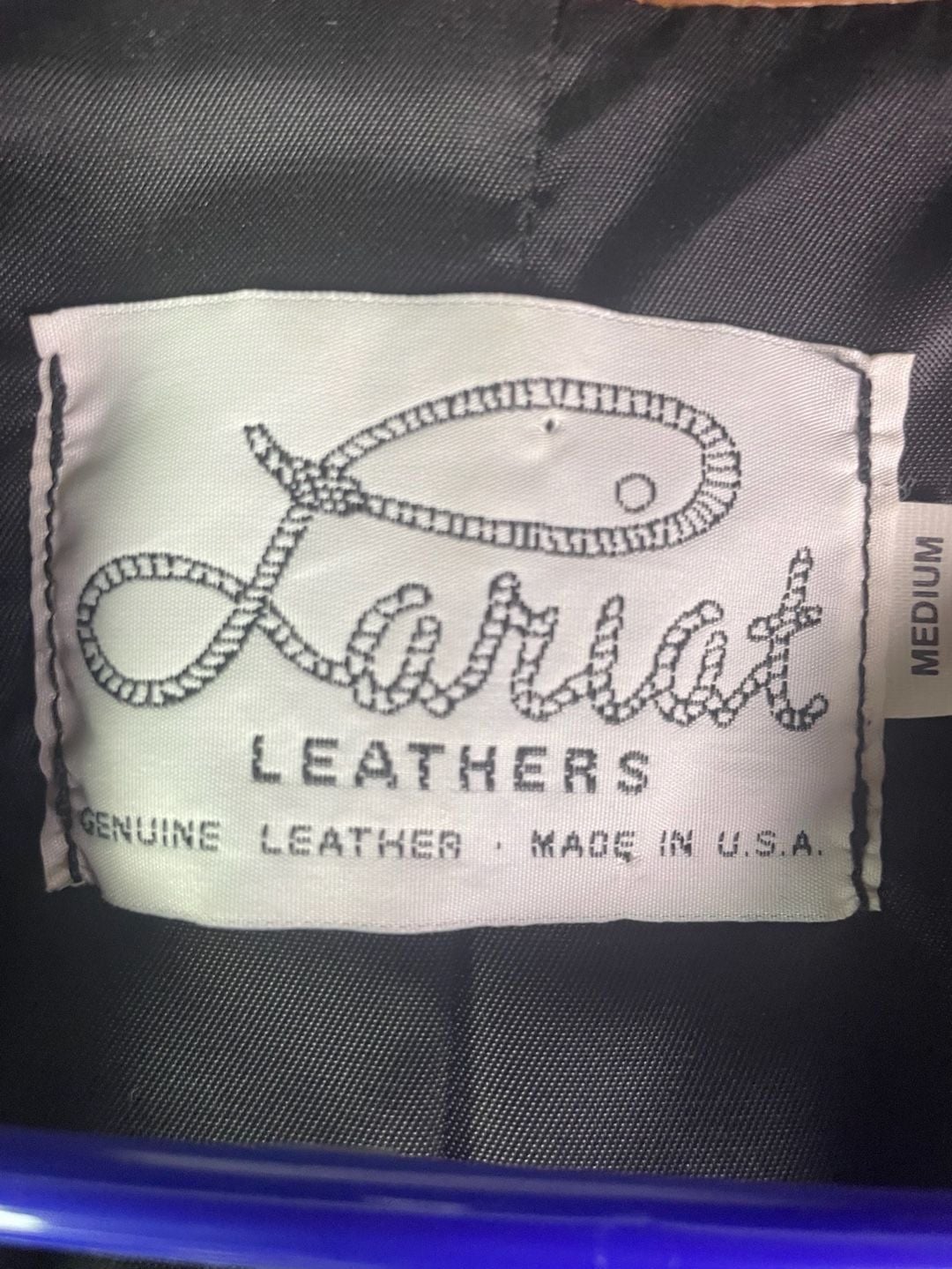 Lariat Leathers Fringe Leather Jacket Black Brown Western 3