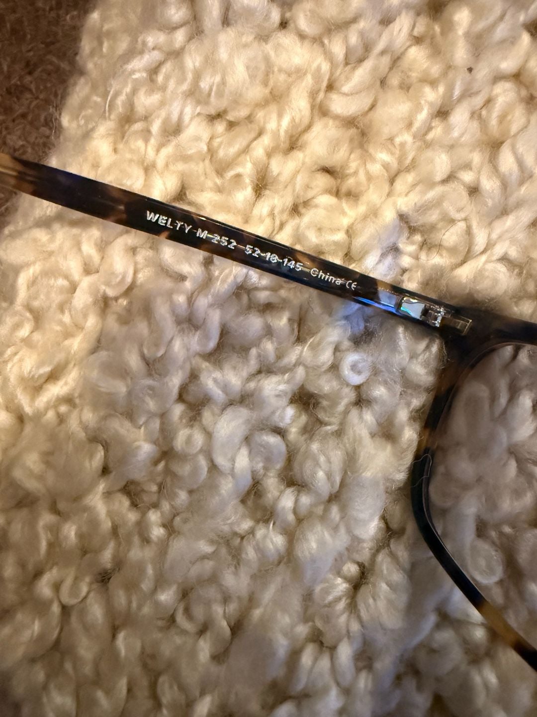 Warby Parker Welty Eyeglasses 52-18-145 Tortoise Shell Frame Good Condition 4