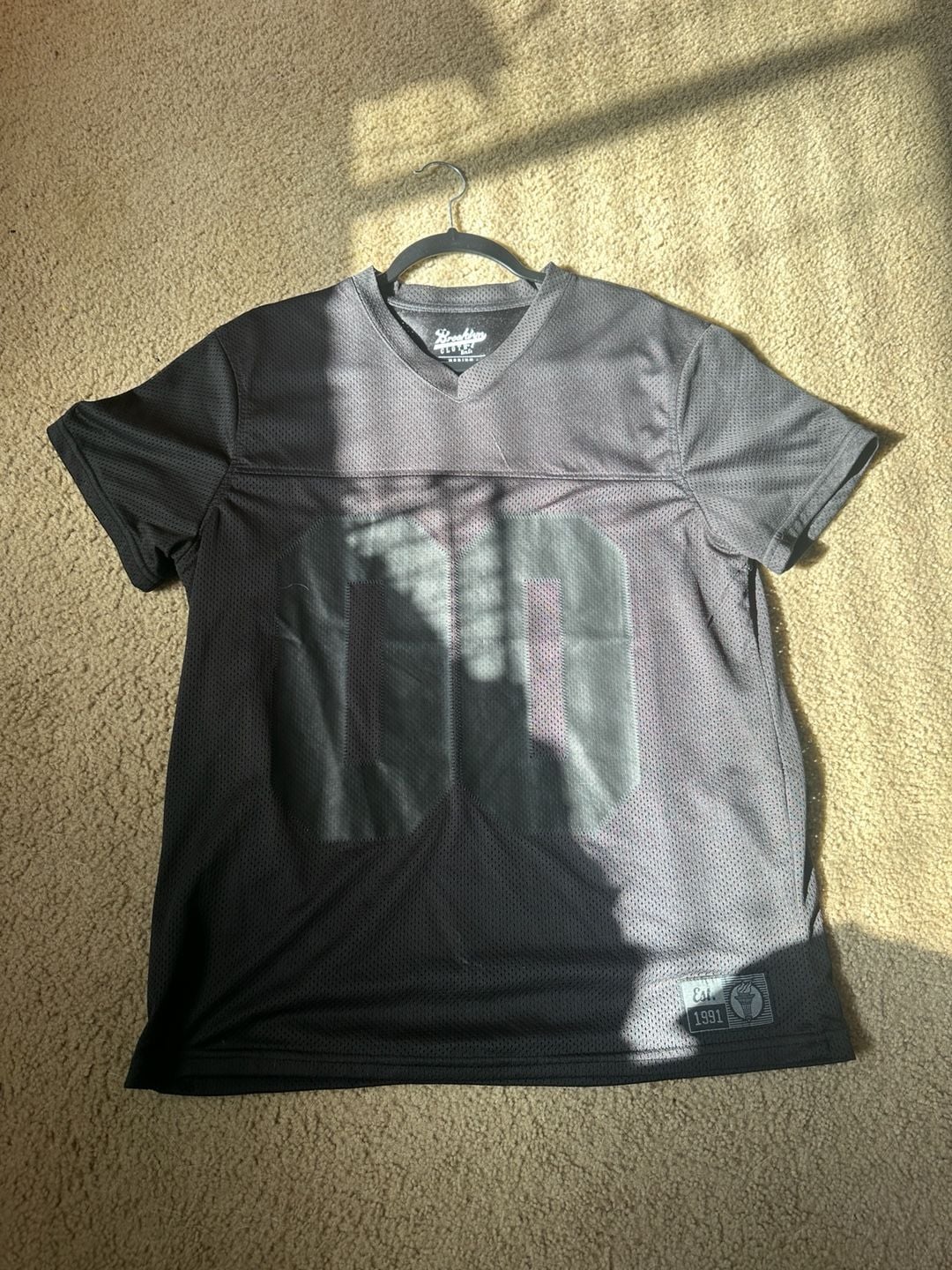 Brooklyn Cloth Jersey Size M Black Mesh Football Shirt 00 2
