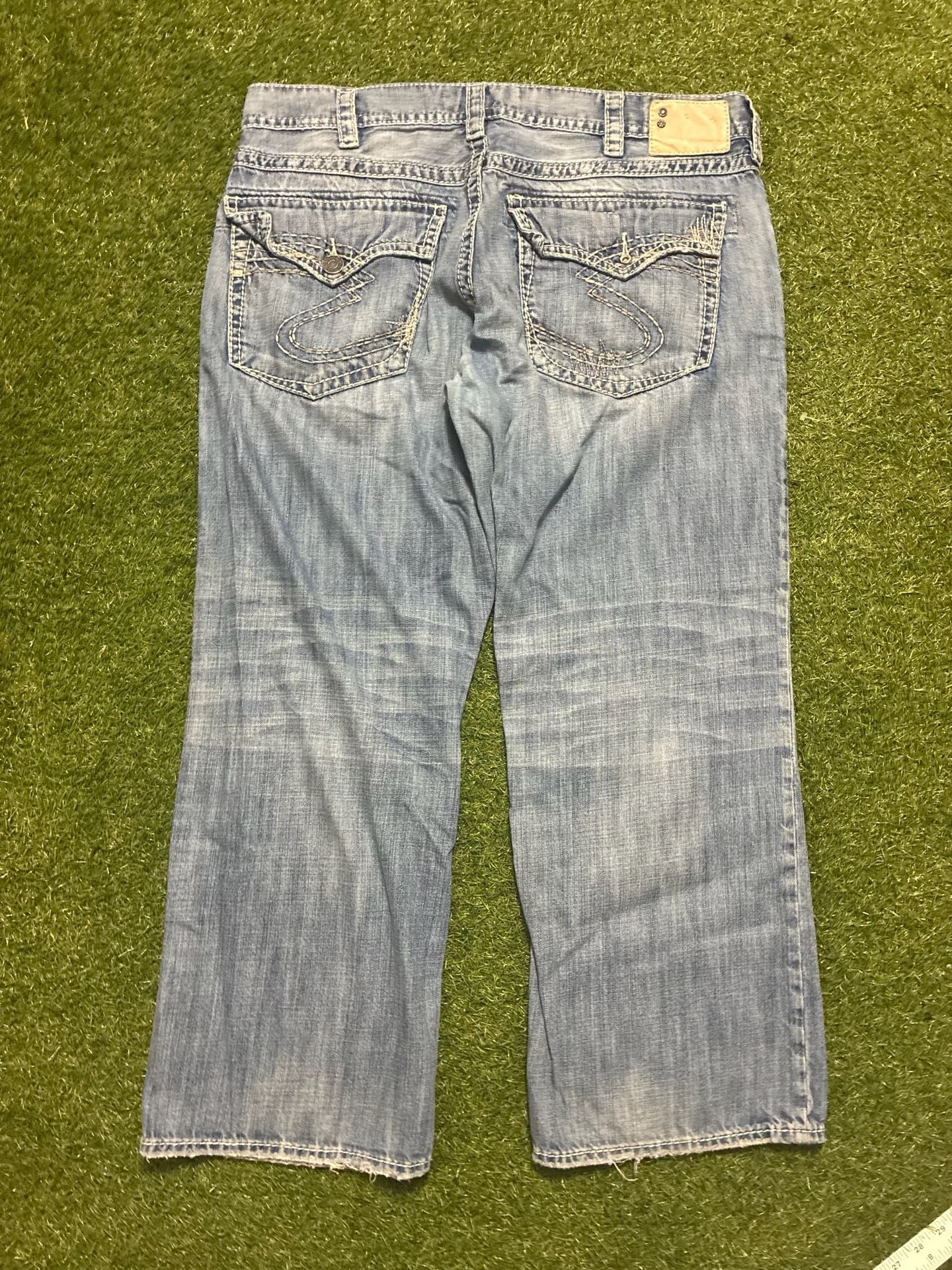 Silver Jeans Co. Craig Bootcut Jeans Light Wash 3
