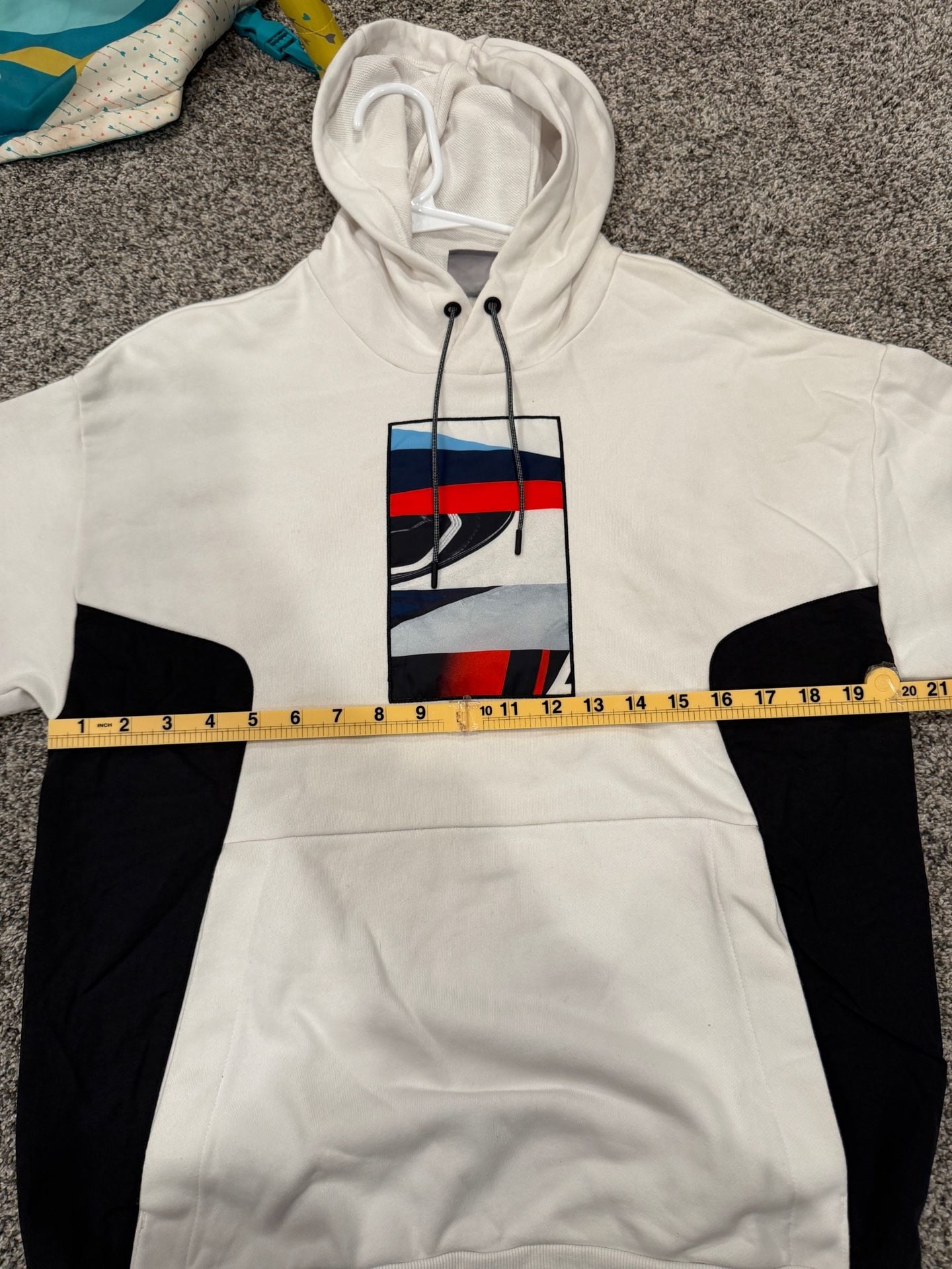 Puma BMW M Motorsport Hoodie Size S White 7