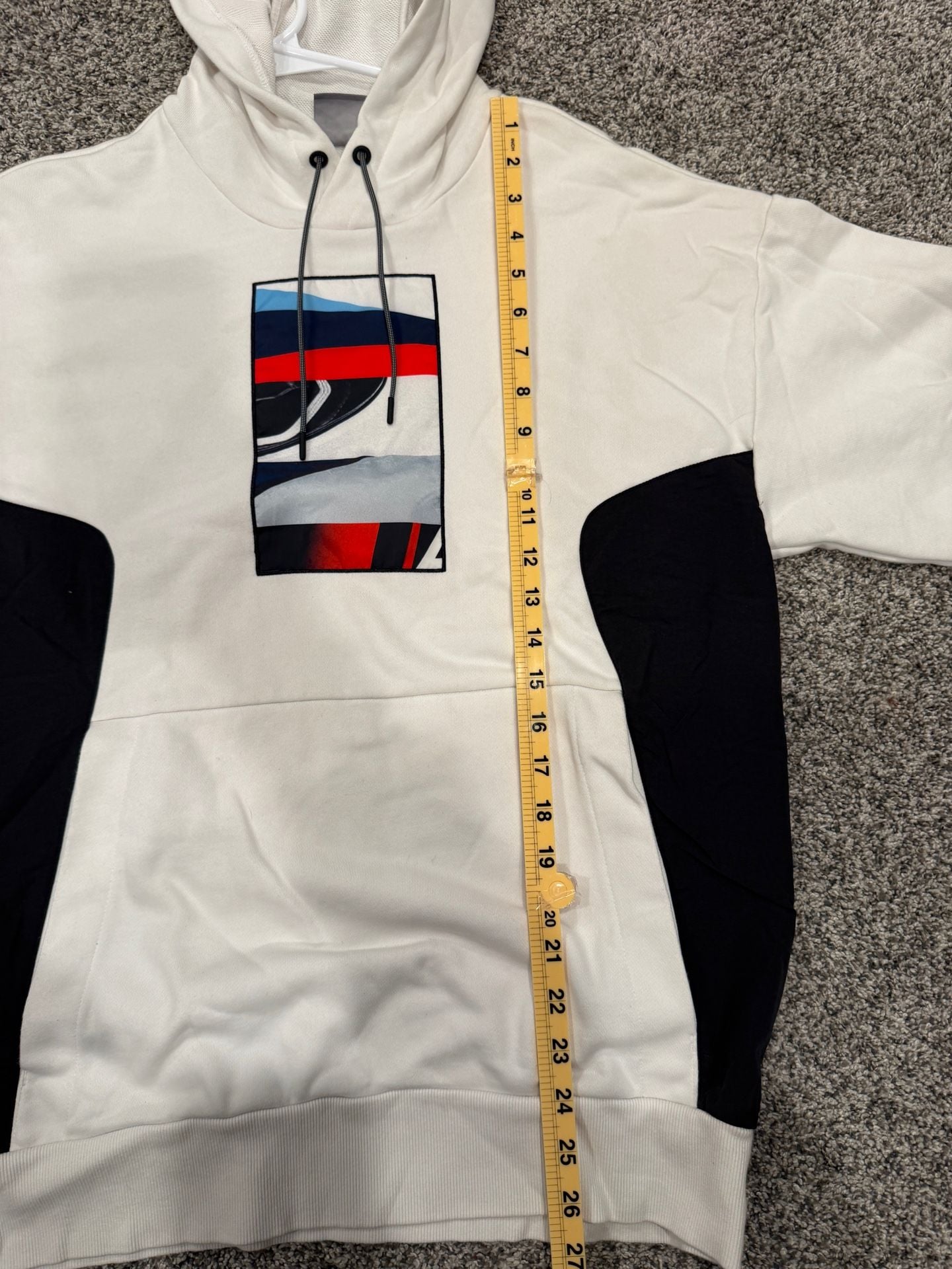 Puma BMW M Motorsport Hoodie Size S White 8