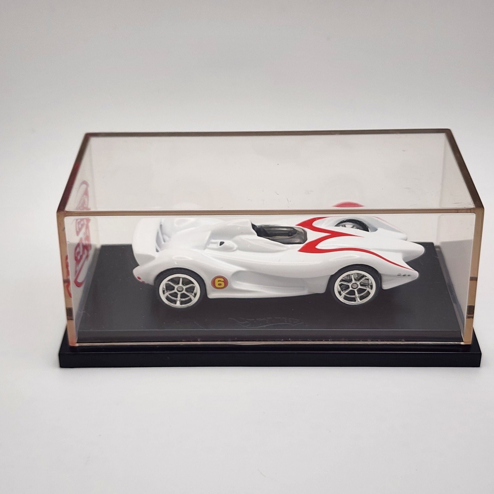 Hot Wheels Speed Racer Mach 5 Diecast Car with Display Case Mattel Warner Bros 1