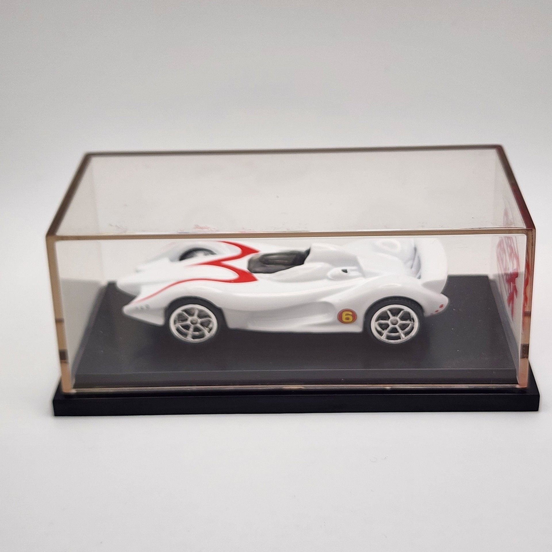 Hot Wheels Speed Racer Mach 5 Diecast Car with Display Case Mattel Warner Bros 3