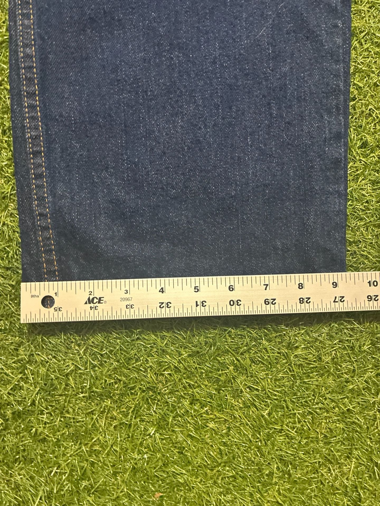 Dickies Relaxed Fit Jeans 38x29 Dark Wash Cotton Denim 7