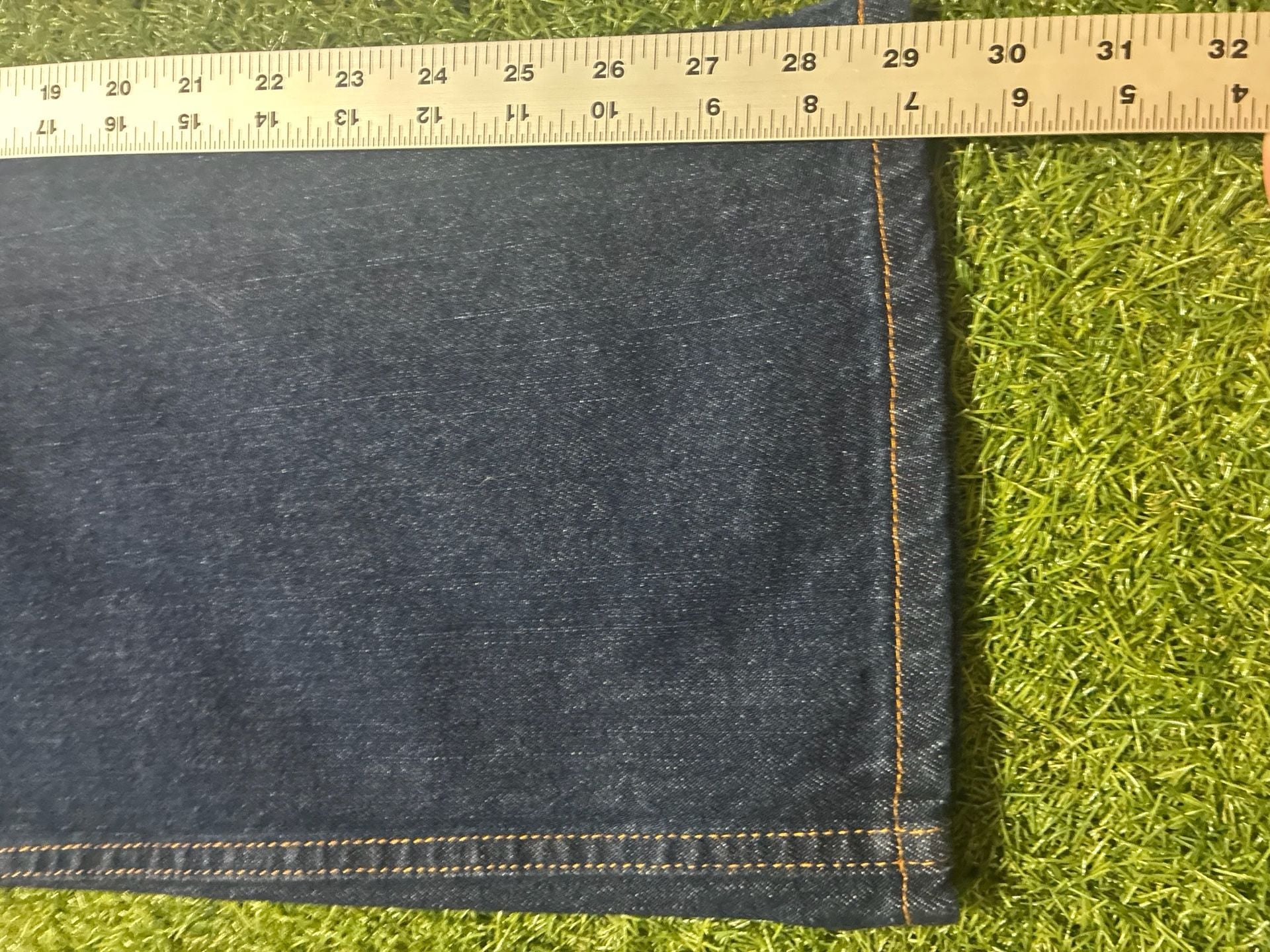 Dickies Relaxed Fit Jeans 38x29 Dark Wash Cotton Denim 8