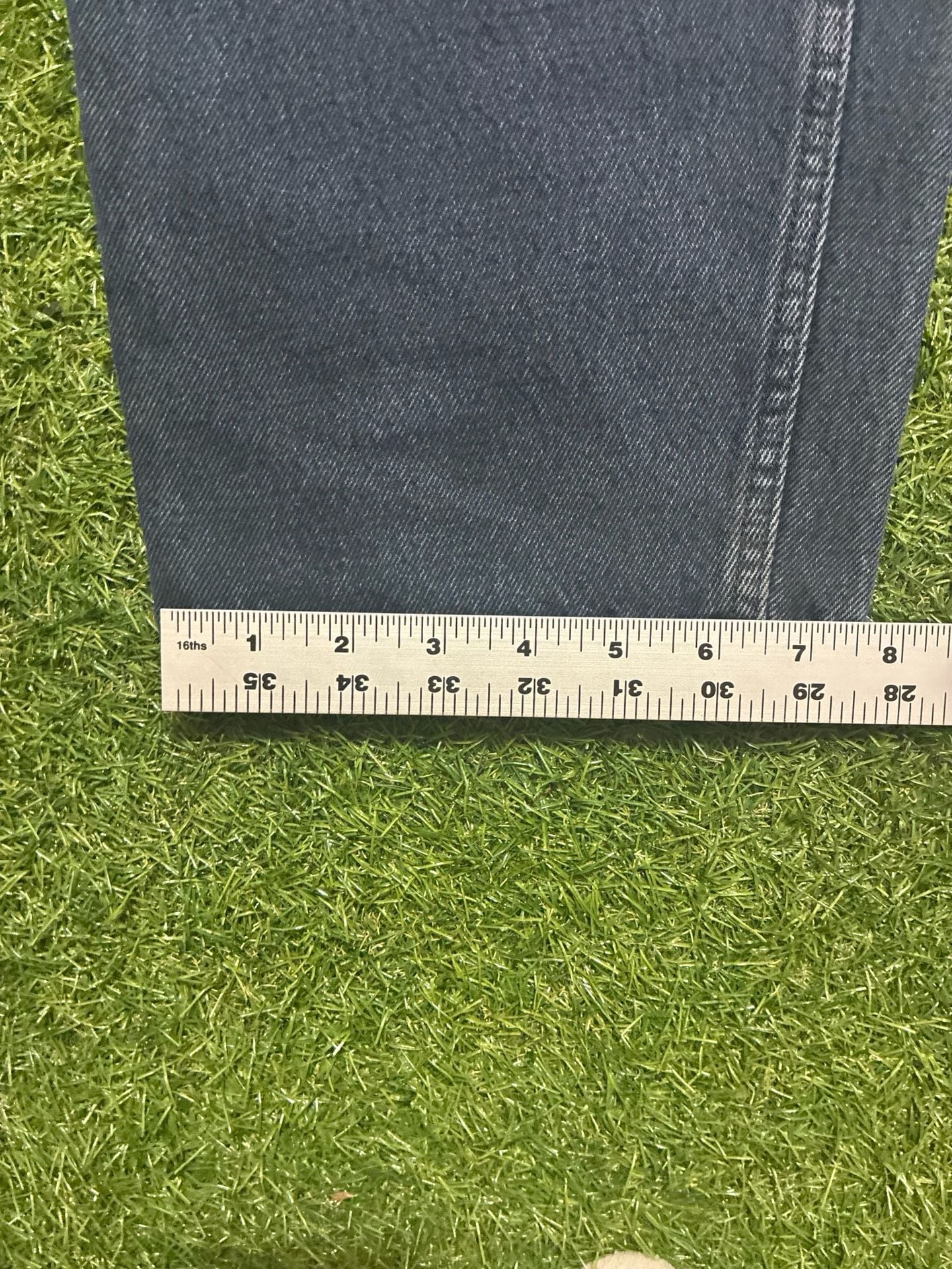 Route 66 Loose Fit Jeans Black Denim 7