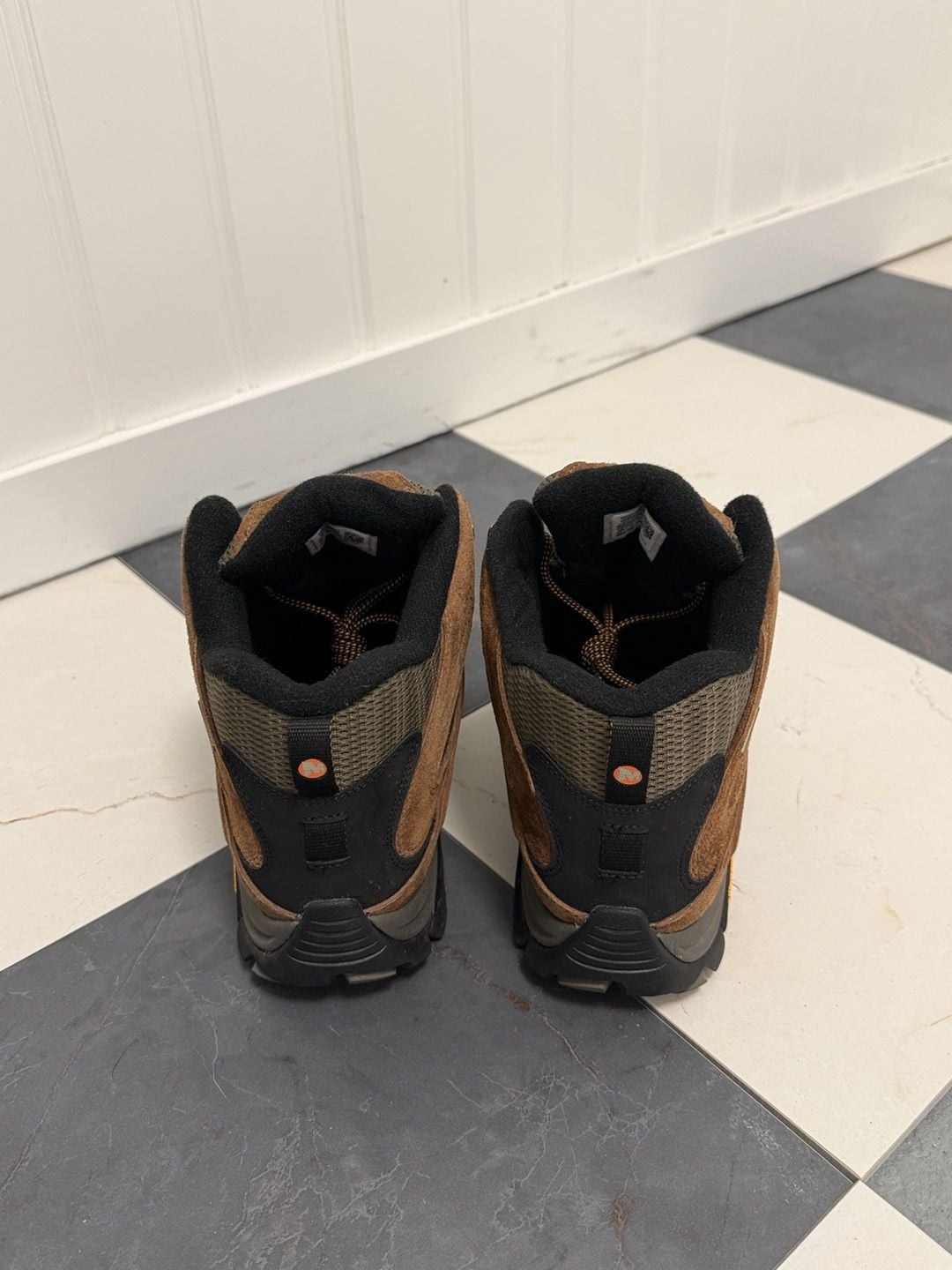Merrell Moab 2 Mid Waterproof Hiking Boots - Brown - New Without Tags 5