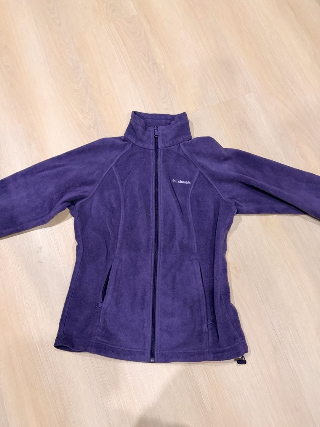 Columbia Full Zip Fleece Jacket Purple 3