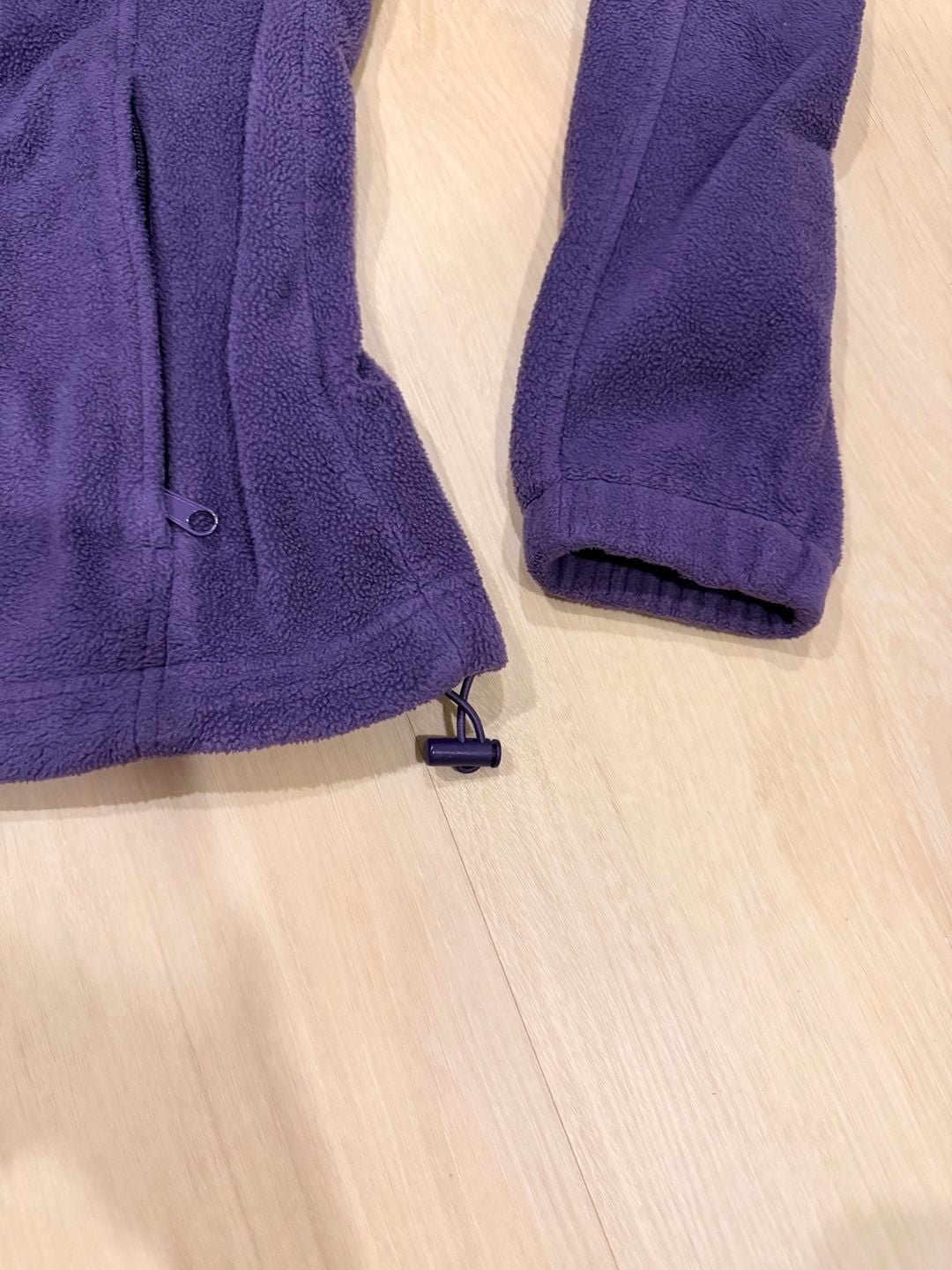 Columbia Full Zip Fleece Jacket Purple 6