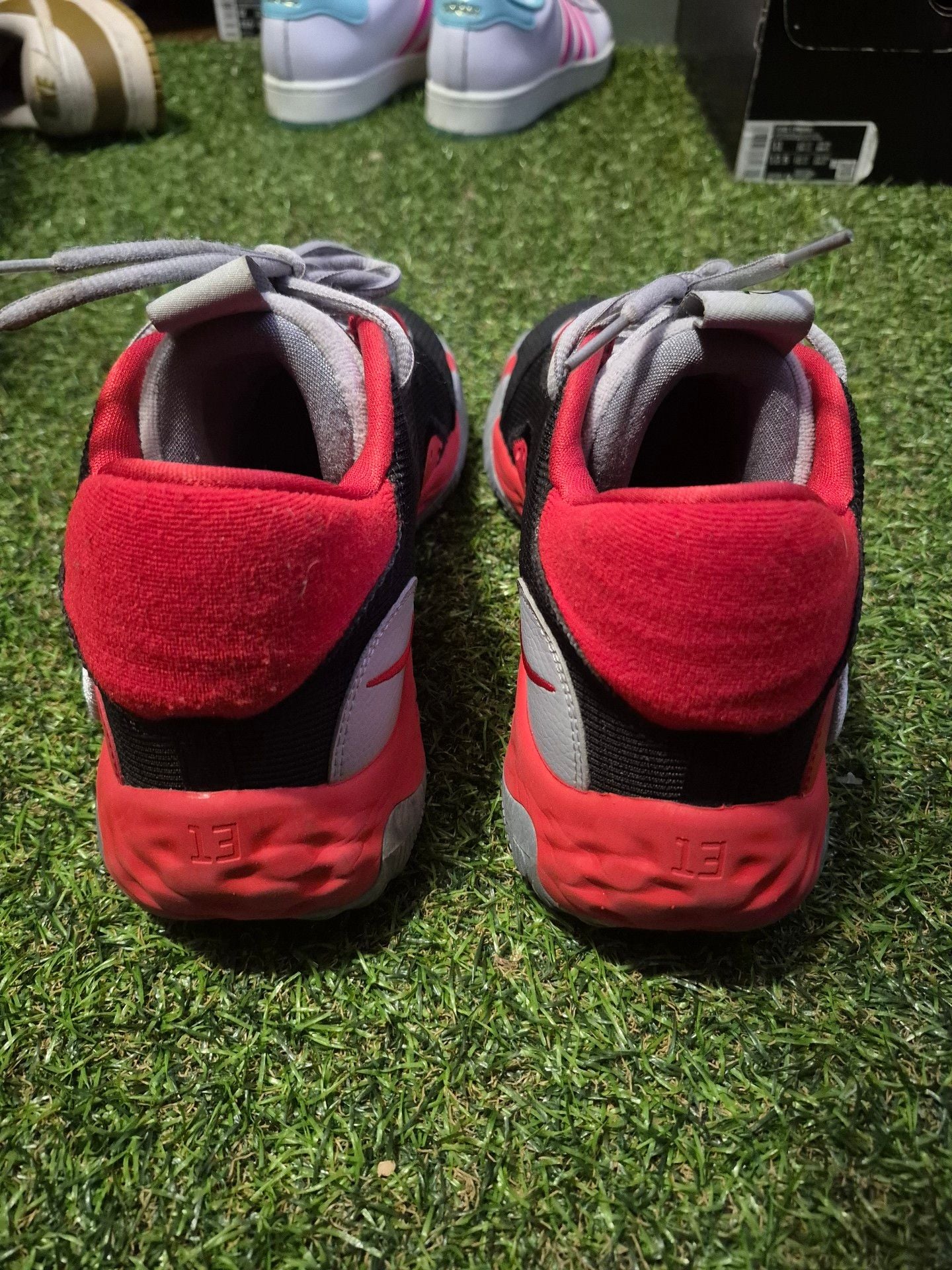 Nike PG 5 Basketball Shoes Black Red Grey 5