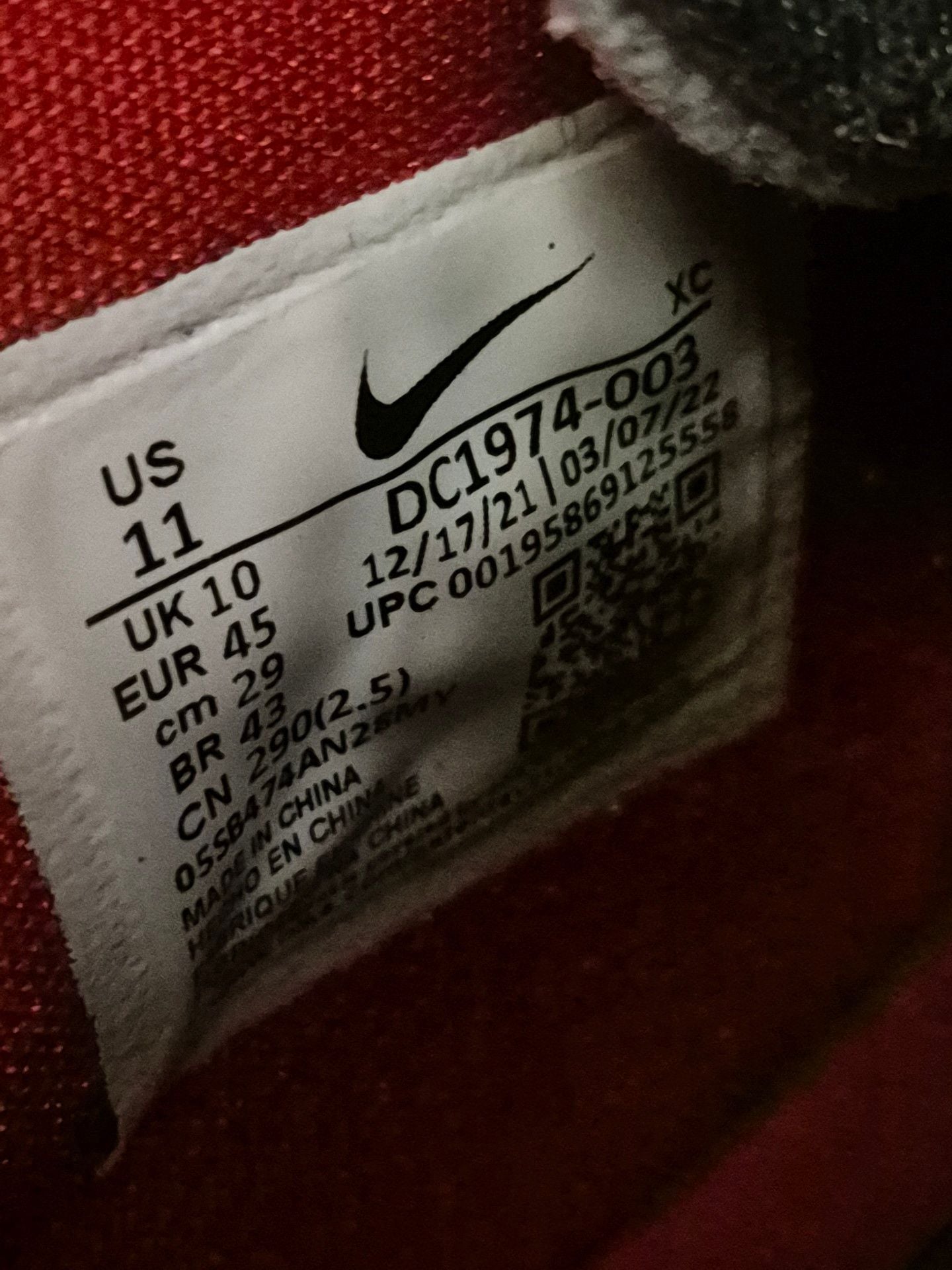 Nike PG 5 Basketball Shoes Black Red Grey 8