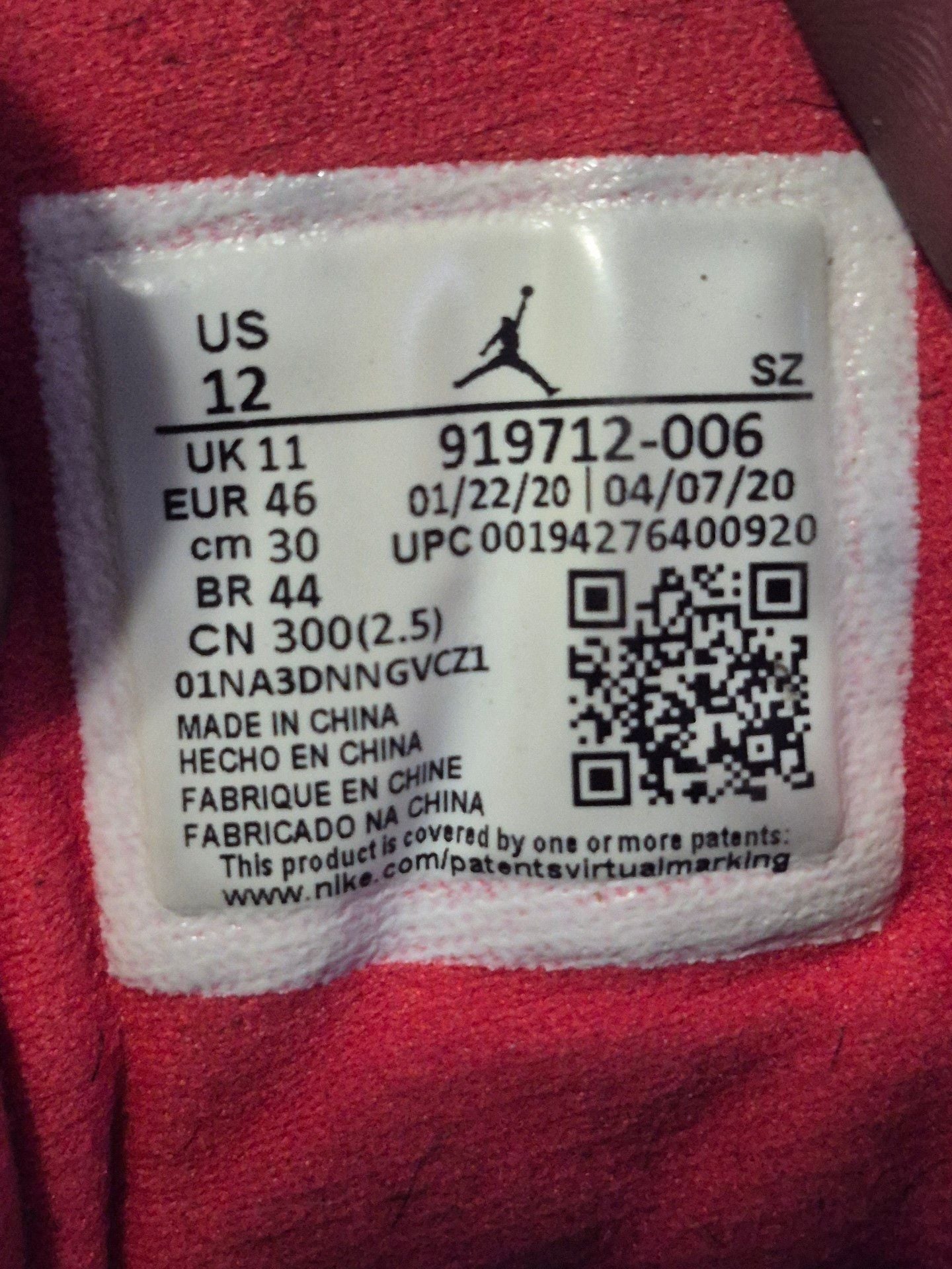 Jordan 11 Retro Low IE Black Cement Sneakers 8