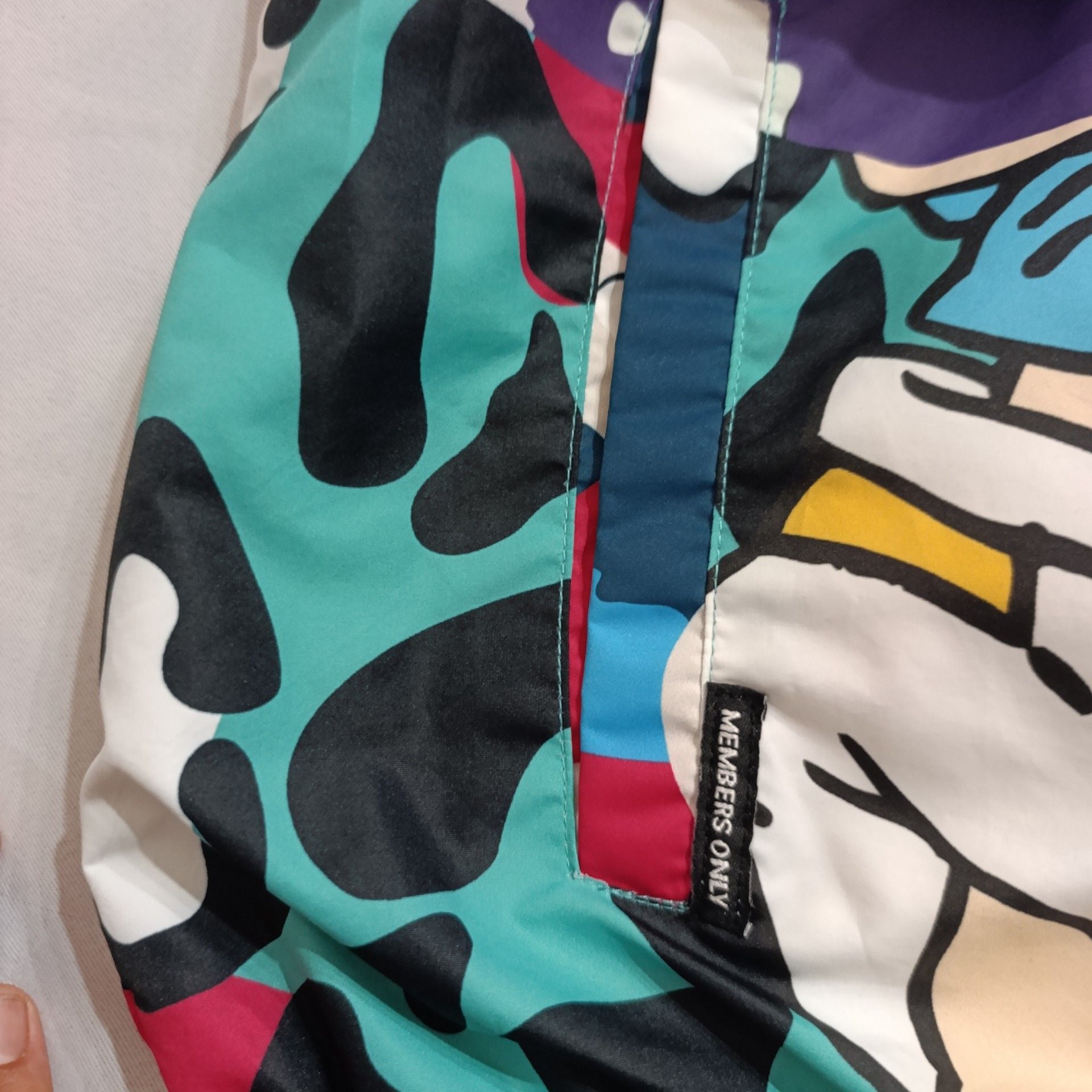 Members Only x Nickelodeon Rugrats Jacket Size L 8