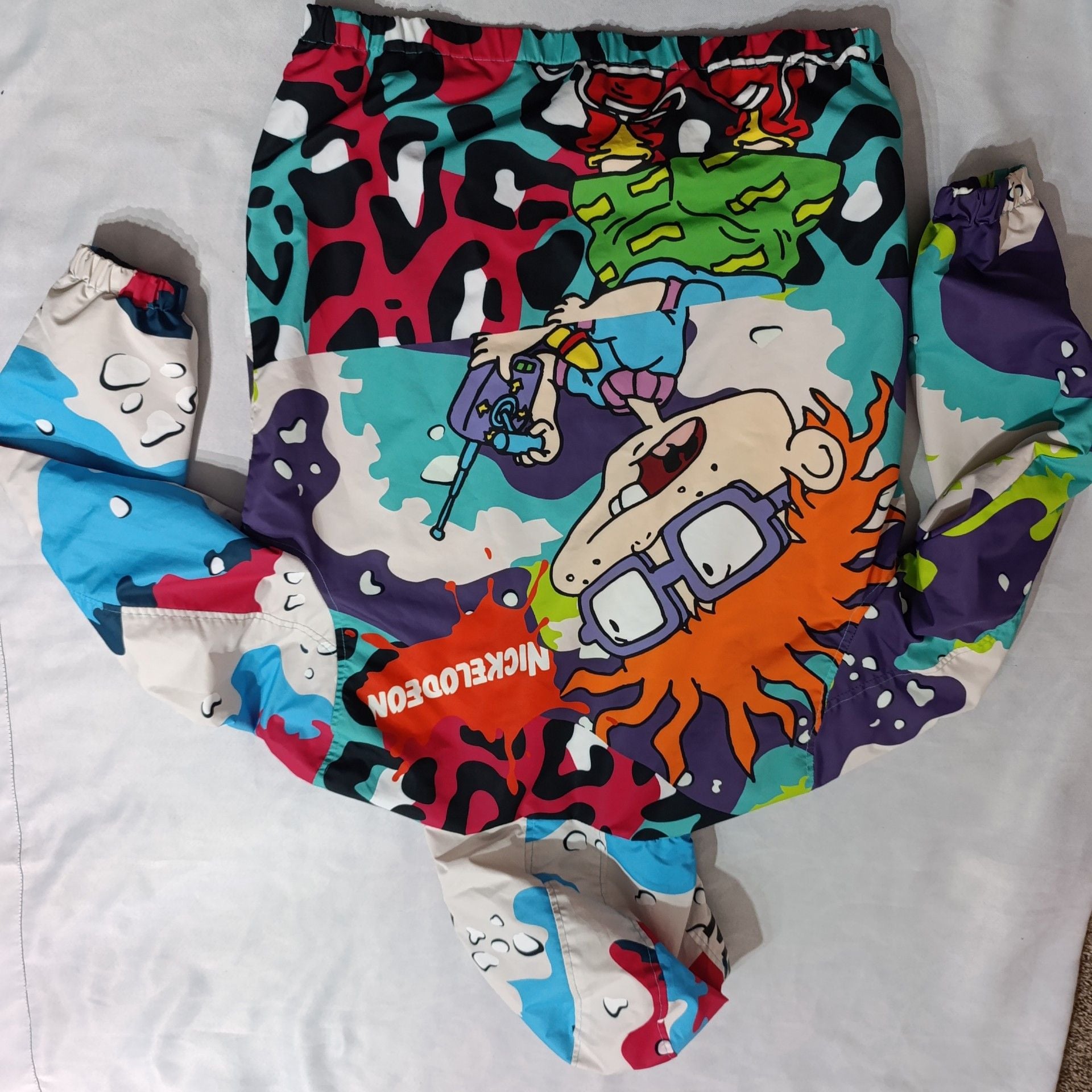 Members Only x Nickelodeon Rugrats Jacket Size L 13