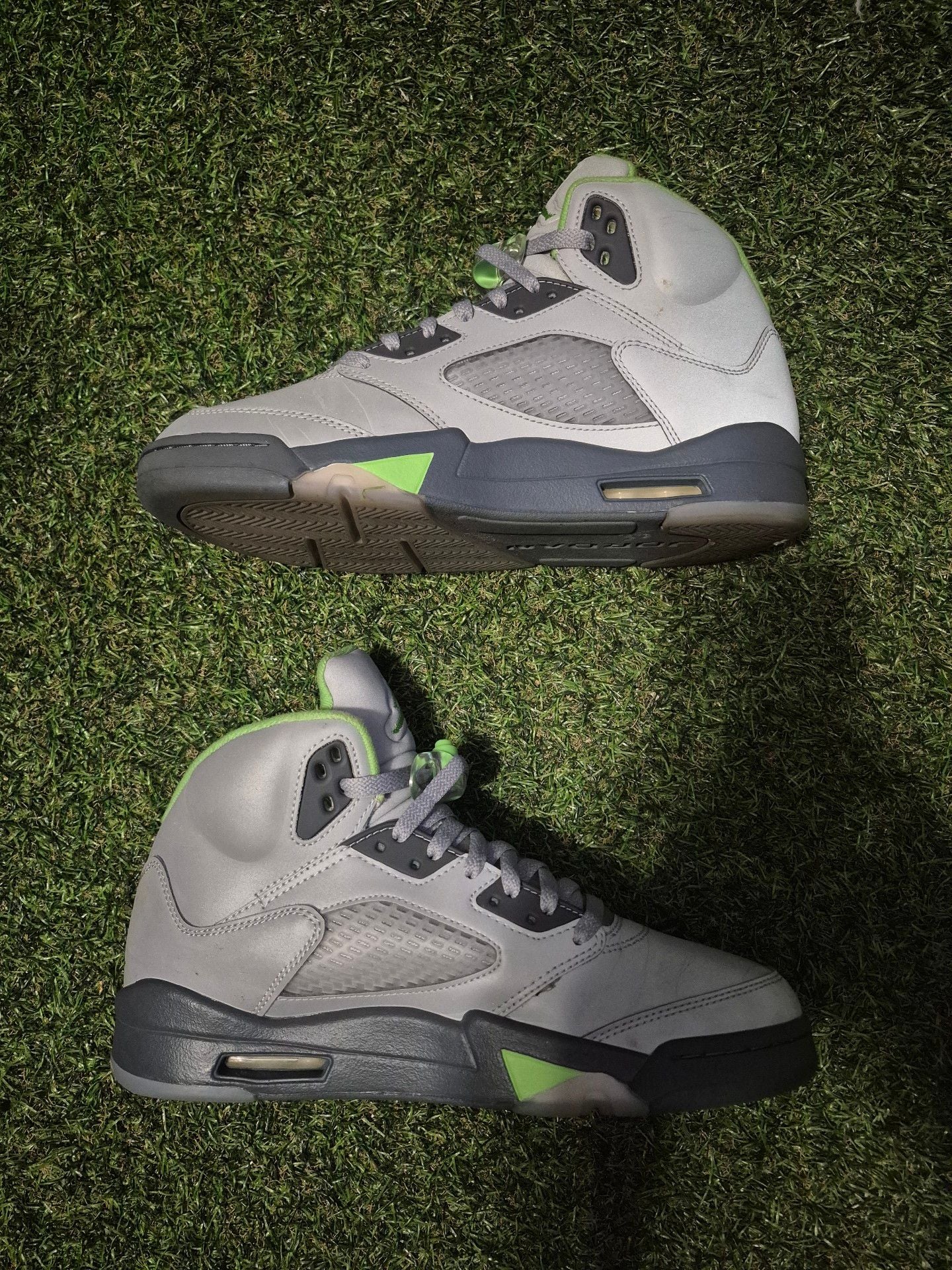 Jordan 5 Retro Green Bean Size 10.5 3