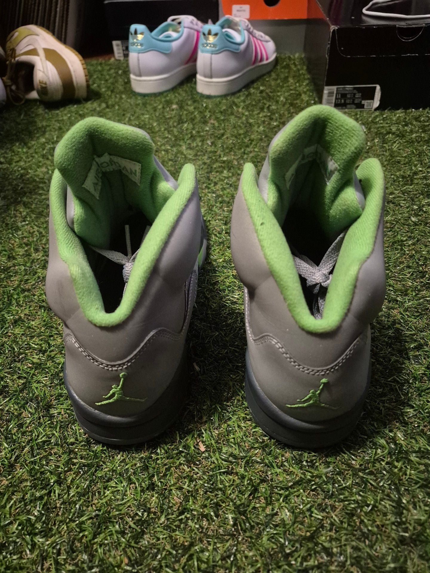 Jordan 5 Retro Green Bean Size 10.5 5