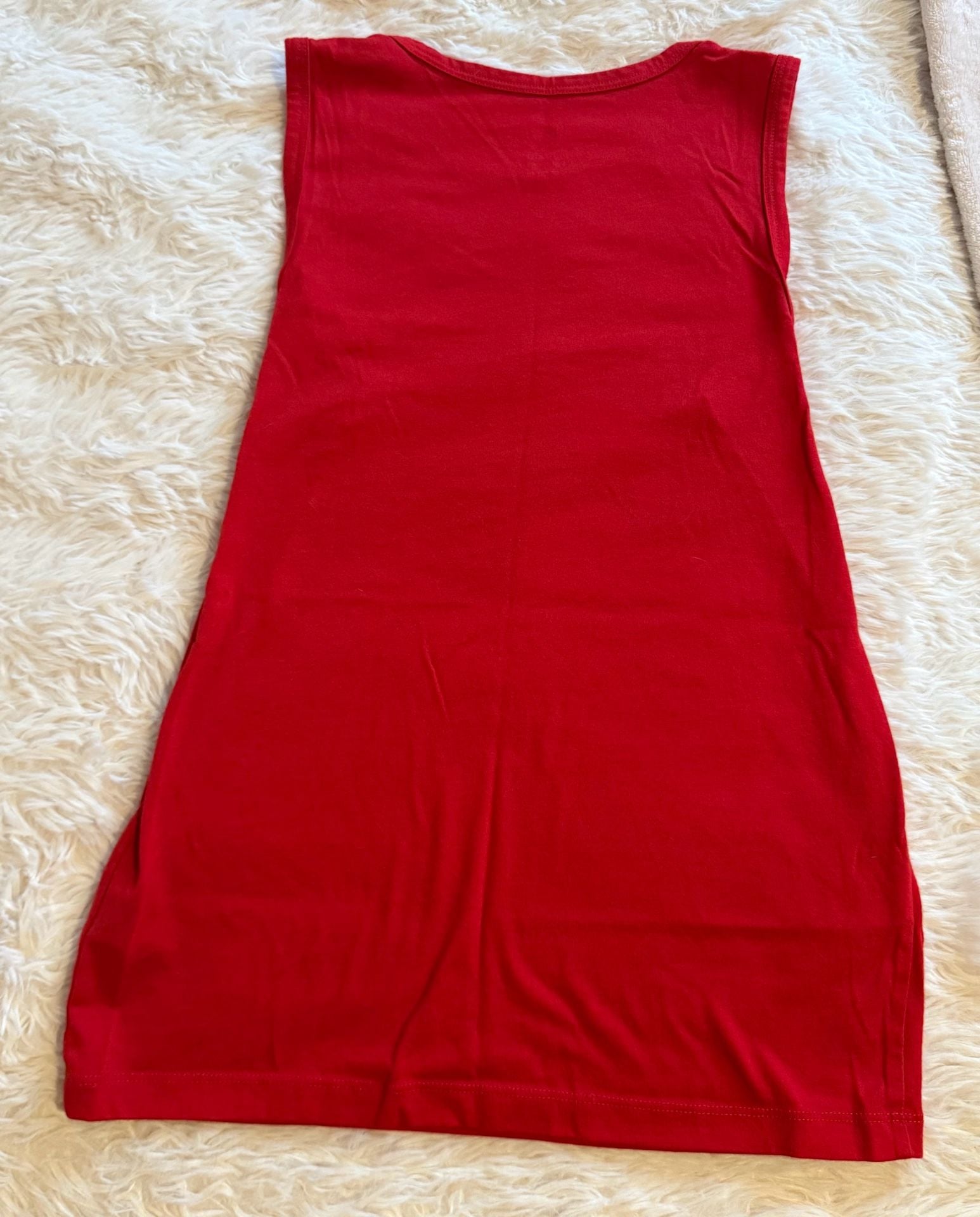 Wonder Nation Tank Top Size youth L 10-12 Red Sleeveless like new 4