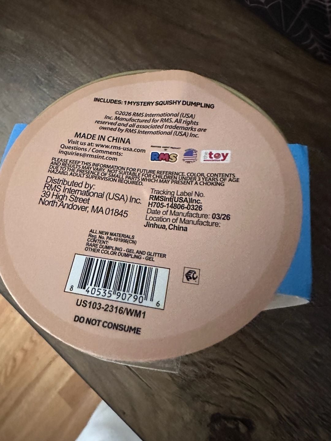RMS The Original Viral Mystery Squishy Dumpling diamond edition 4