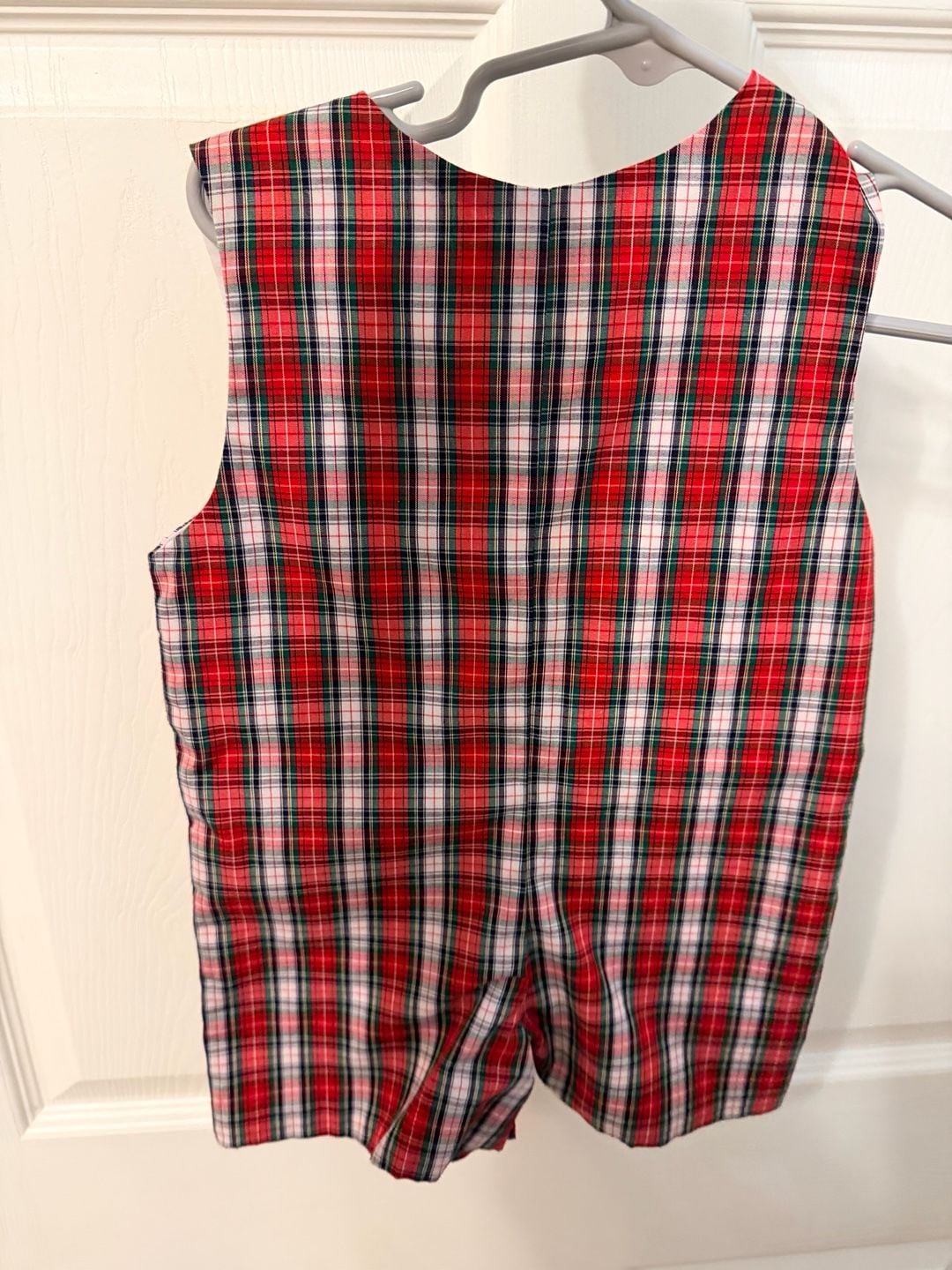 The Beaufort Bonnet Company TBBC Sea Pines Plaid Holiday Christmas Jon Jon 18m 3