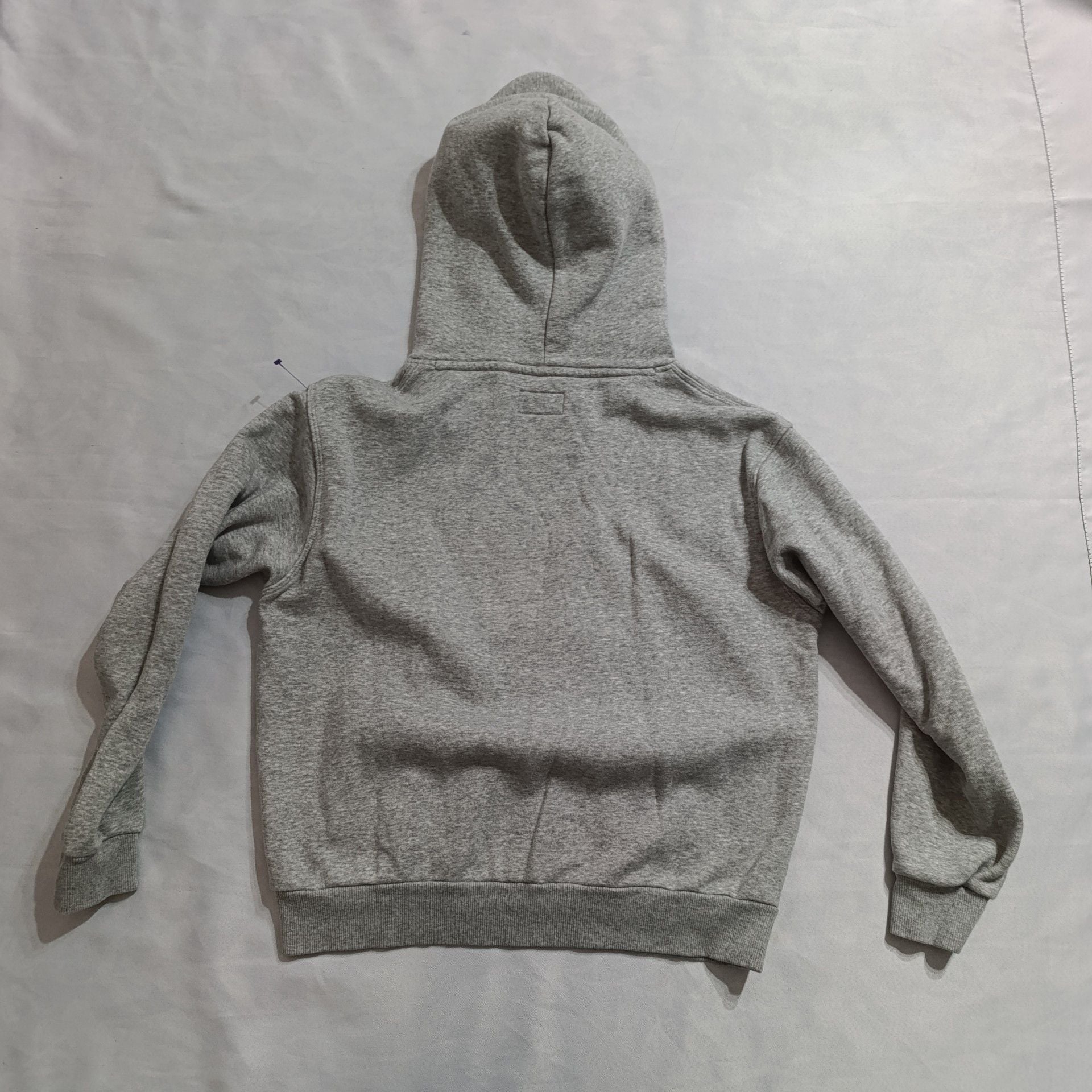 Converse Pullover Hoodie Size S Grey Fleece Sweatshirt 5