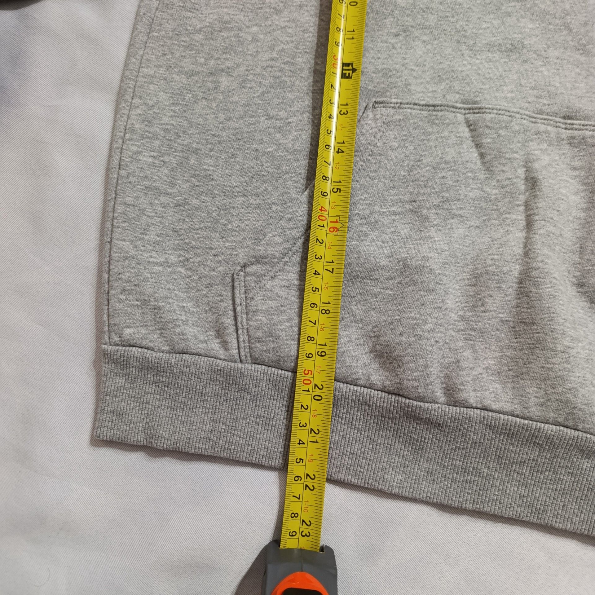 Converse Pullover Hoodie Size S Grey Fleece Sweatshirt 7