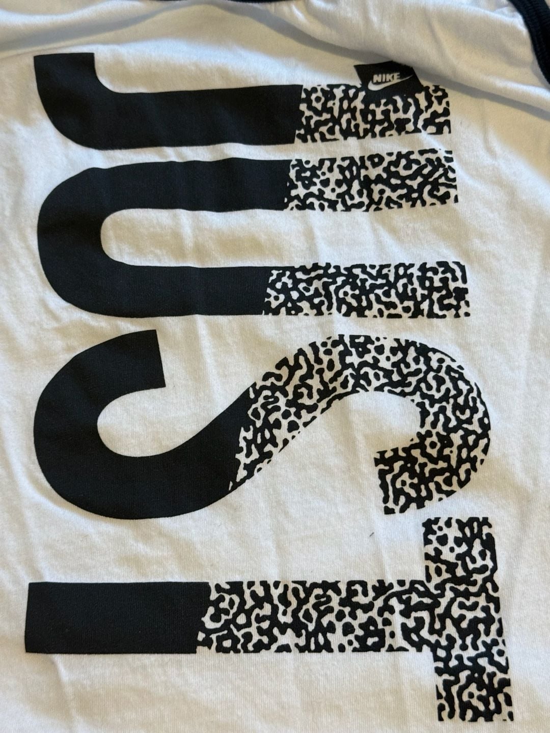 Nike Just Do It Graphic Tank Top White youth boys Size M 4