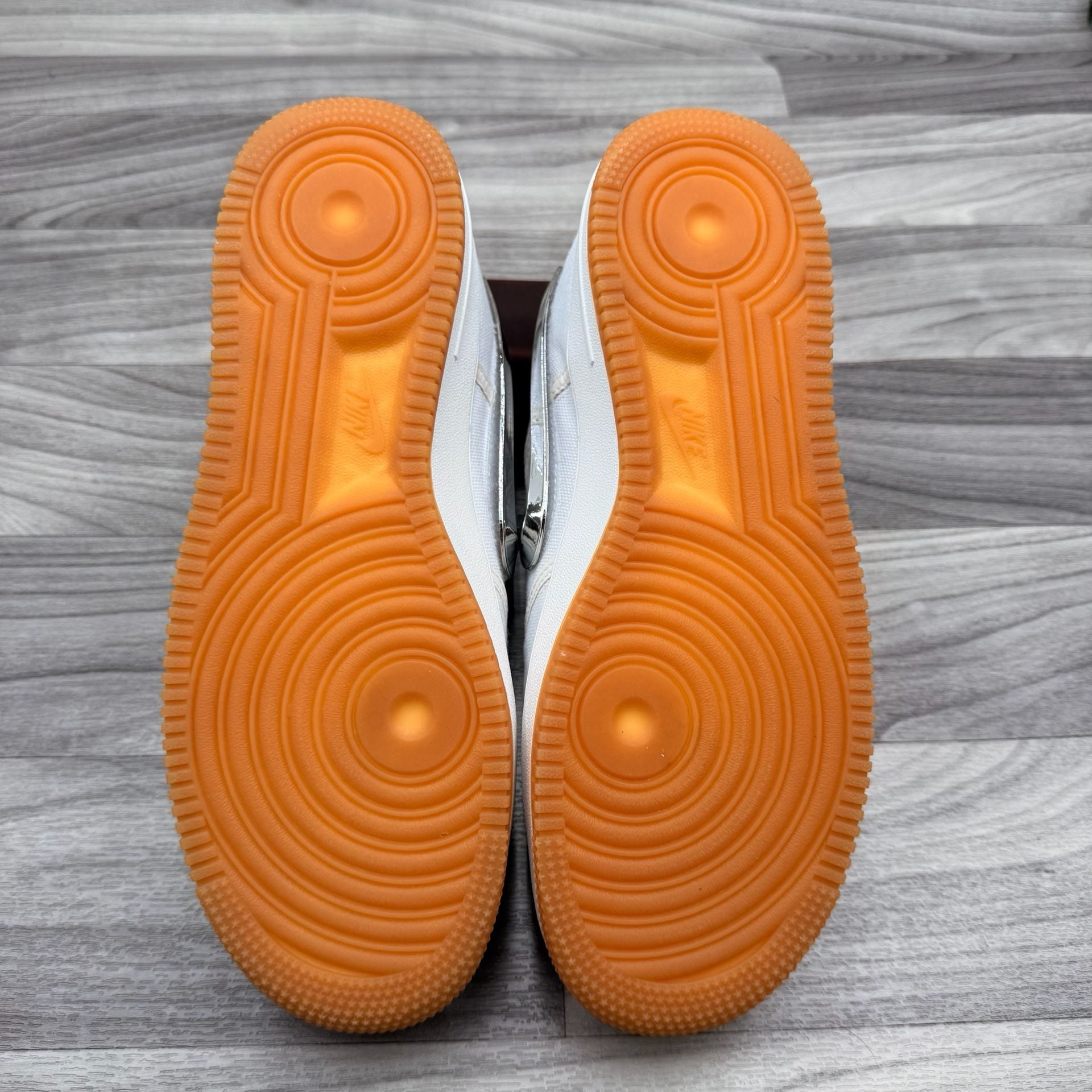 Nike Air Force 1 Low Travis Scott White AQ4211-100 Sz 9.5 New With Swoosh Pack 6