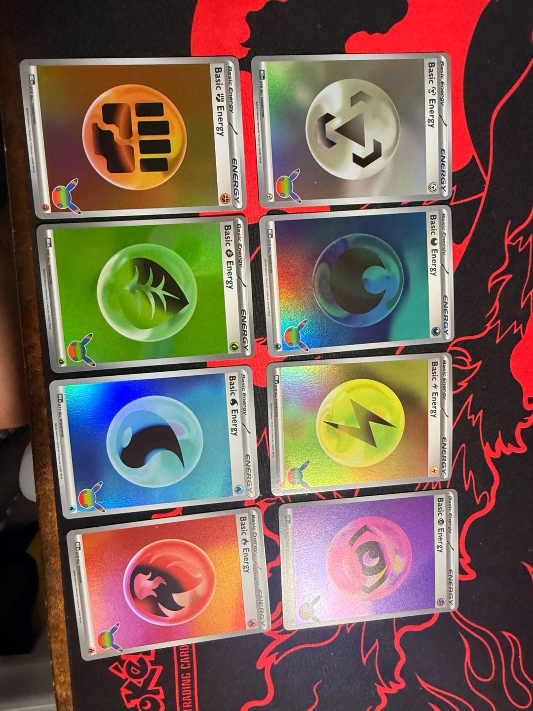 Pokemon TCG Celebrations Holo Basic Energy Lot of 8 Cards 3