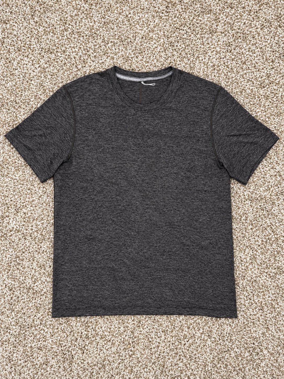 Lululemon Men’s Soft Jersey Short-Sleeve Athletic Shirt Gray, Size L 2