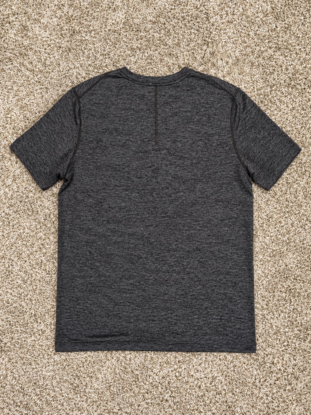 Lululemon Men’s Soft Jersey Short-Sleeve Athletic Shirt Gray, Size L 3