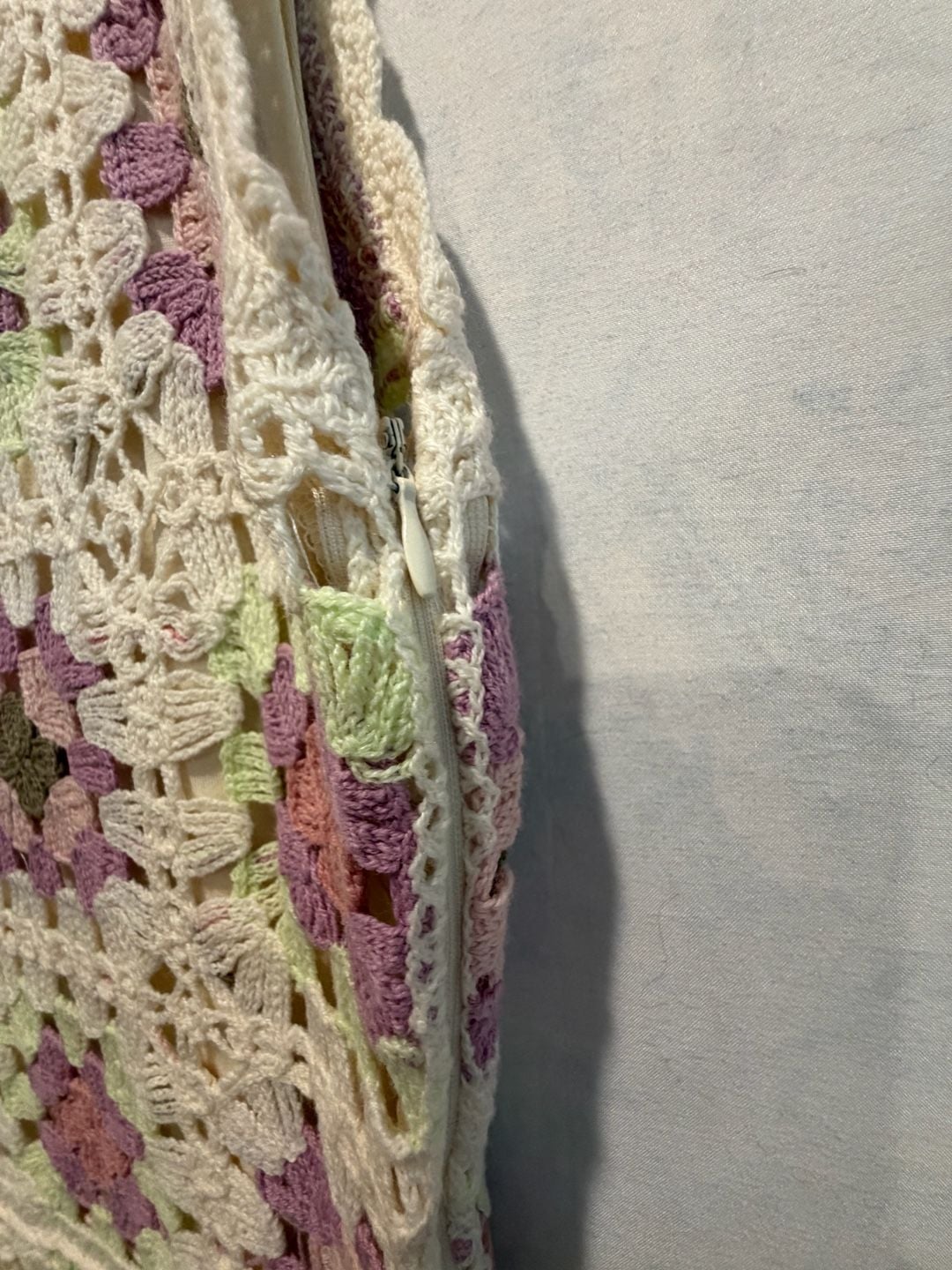 Saltwater Luxe Crochet Granny Square Dress Size M 6