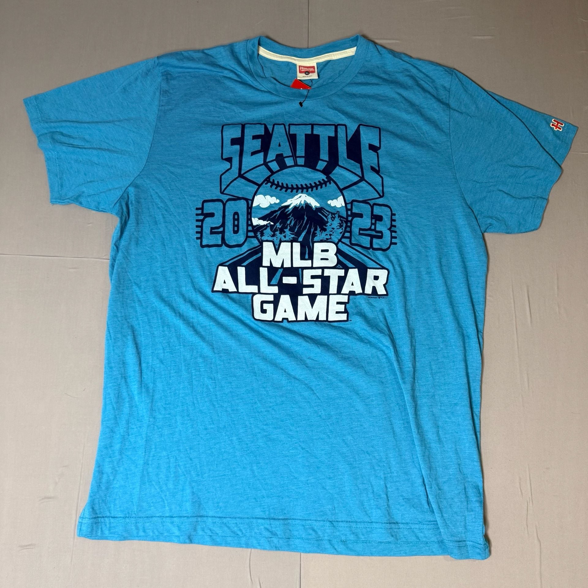 Homage Seattle MLB All-Star Game 2023 T-Shirt XL Blue 2