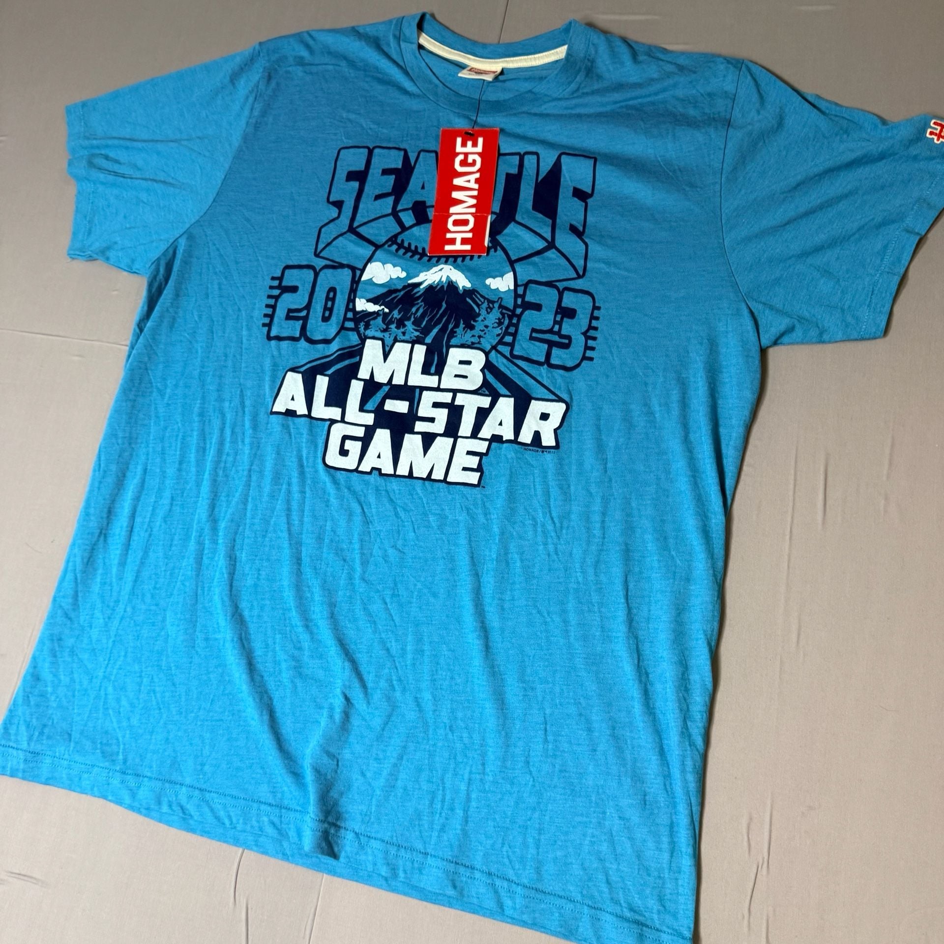 Homage Seattle MLB All-Star Game 2023 T-Shirt XL Blue 6