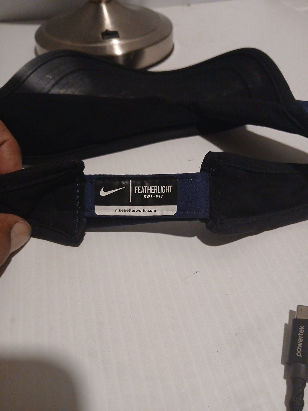 Nike Featherlight Dri-Fit Blue Sun Visor 5