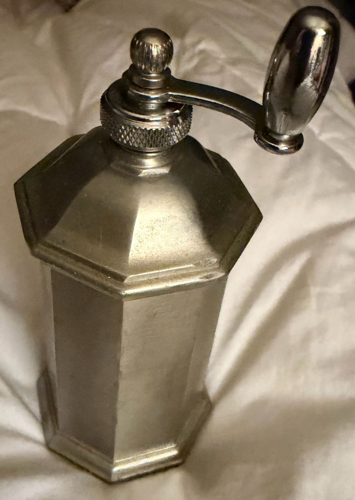 Gorham Pewter PH88 Pepper Mill Grinder Octagonal 1