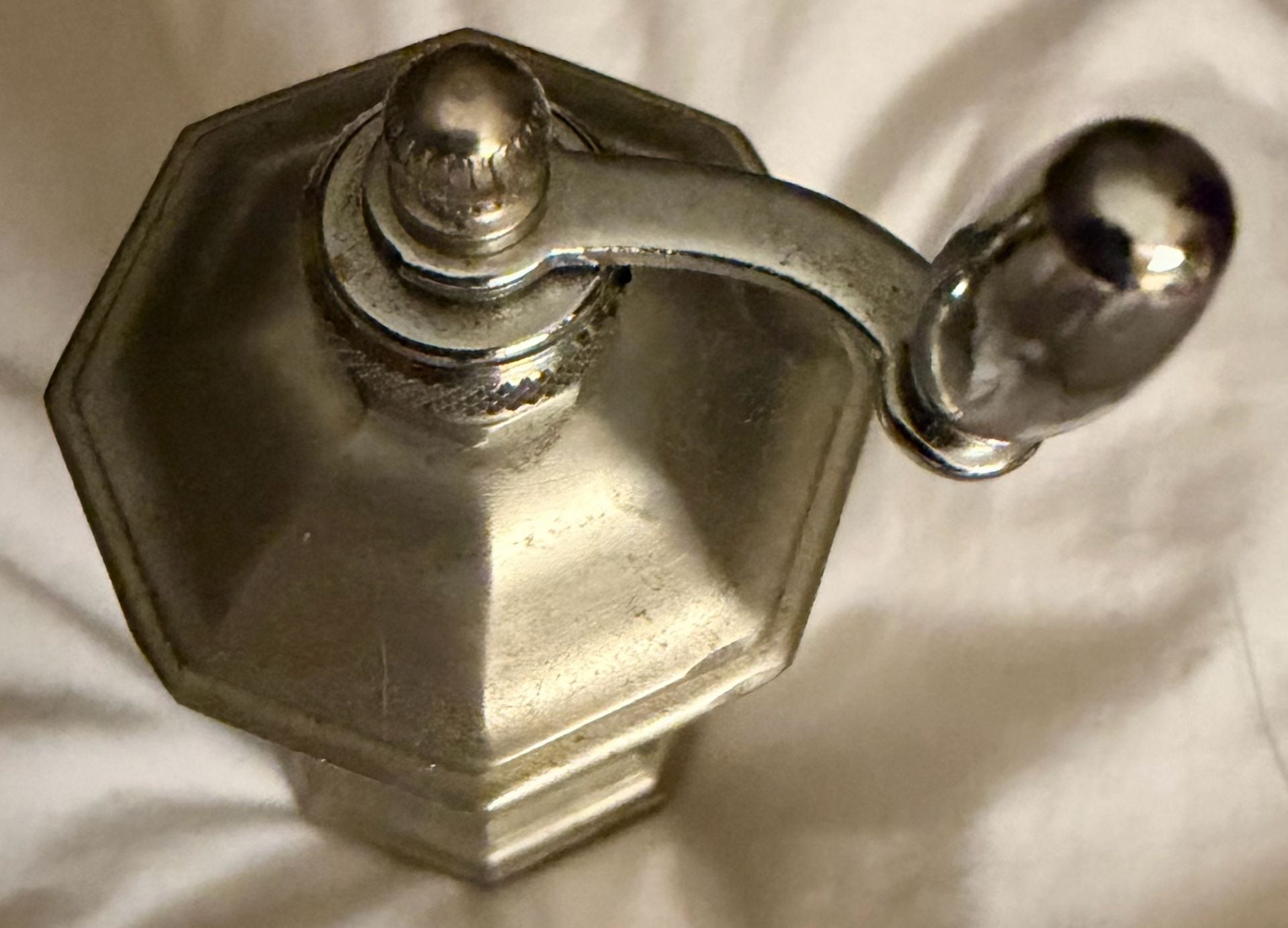 Gorham Pewter PH88 Pepper Mill Grinder Octagonal 2