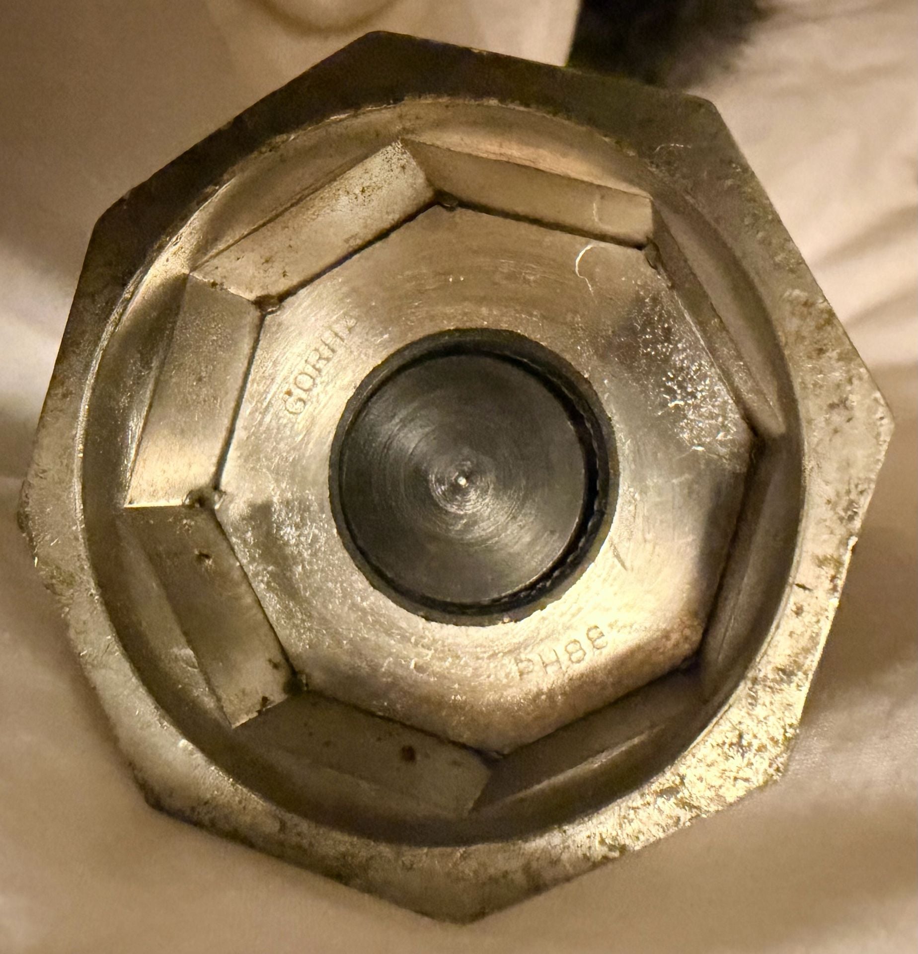 Gorham Pewter PH88 Pepper Mill Grinder Octagonal 4