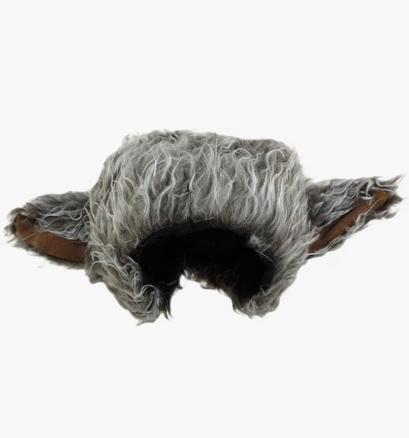Kids Faux Fur Wolf Ears Headband And Tail Set 2