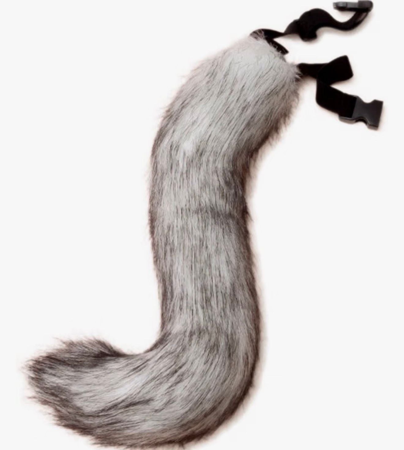 Kids Faux Fur Wolf Ears Headband And Tail Set 3
