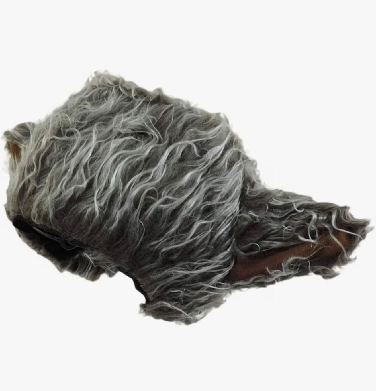 Kids Faux Fur Wolf Ears Headband And Tail Set 4