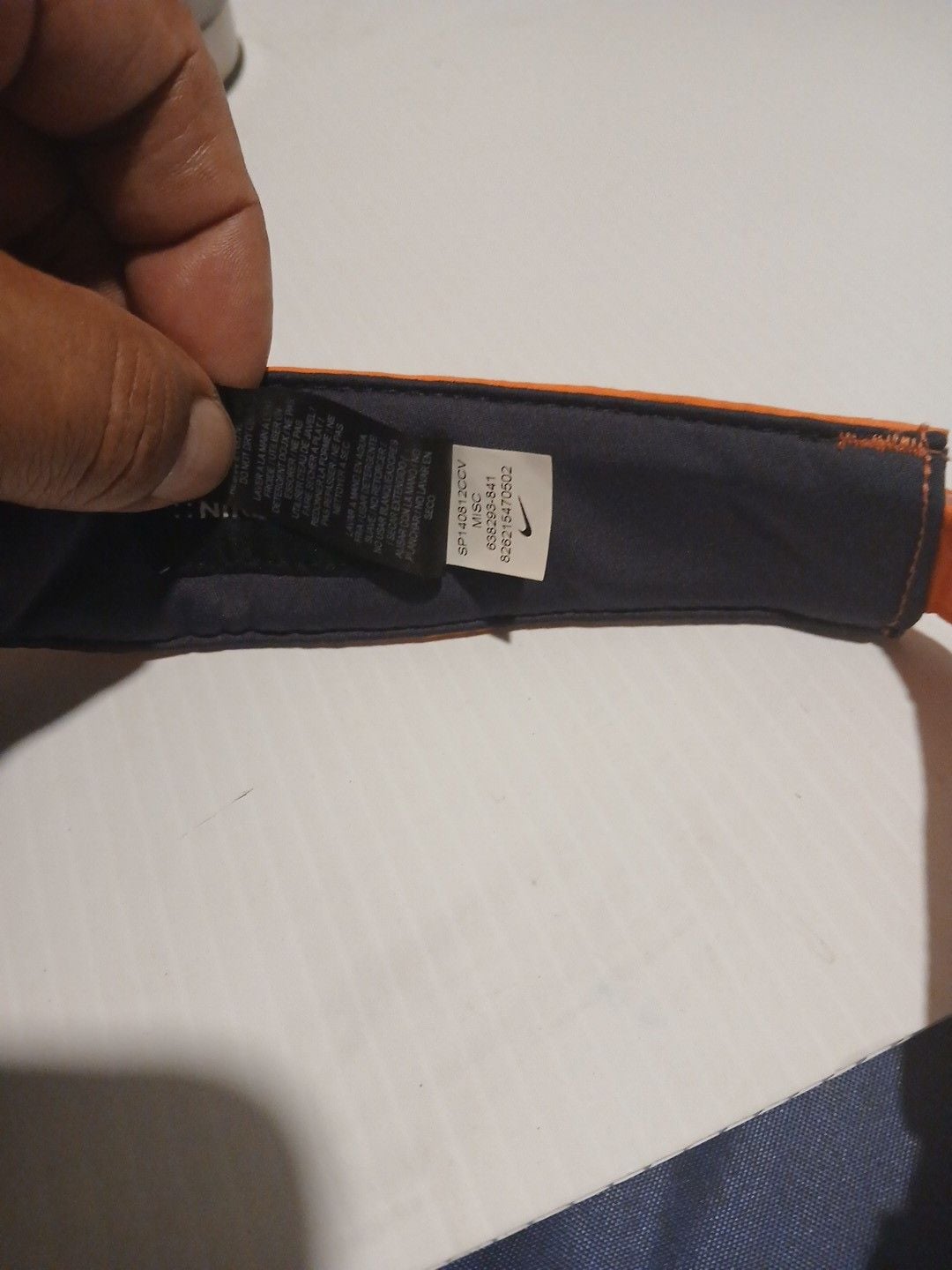Nike Golf VRS Orange Visor 7