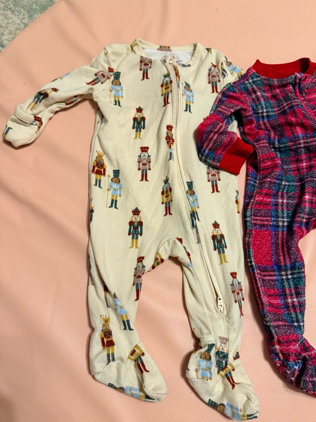 Christmas holiday Posh peanut plaid burts bees Kyte little co nutcracker zippy 2