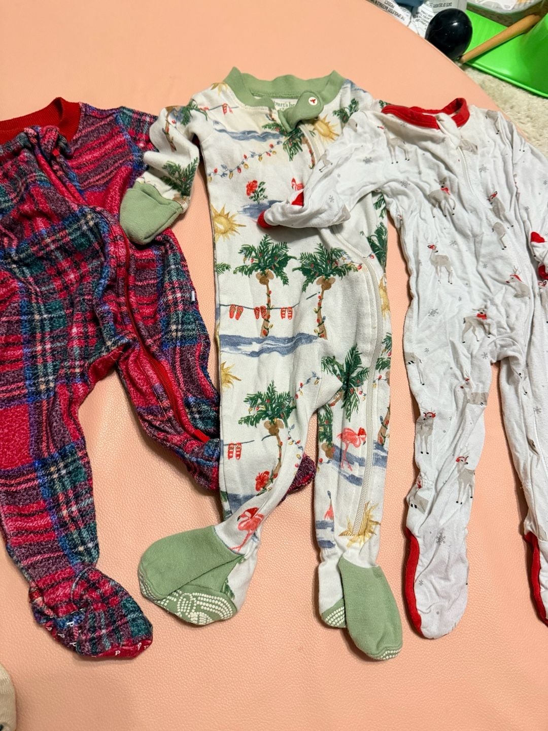 Christmas holiday Posh peanut plaid burts bees Kyte little co nutcracker zippy 3