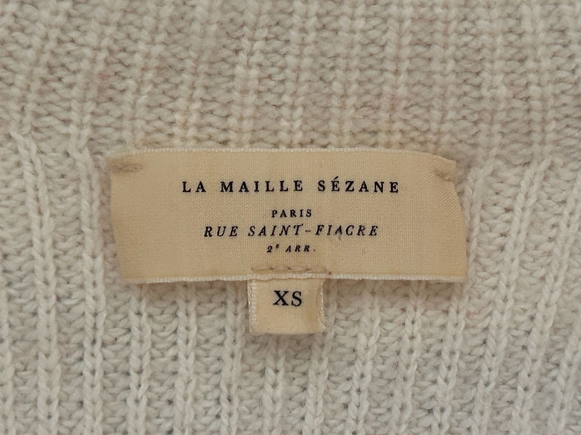 Sézane Tahar Jumper Sweater Size XS Red White Striped Sailor Collar 10