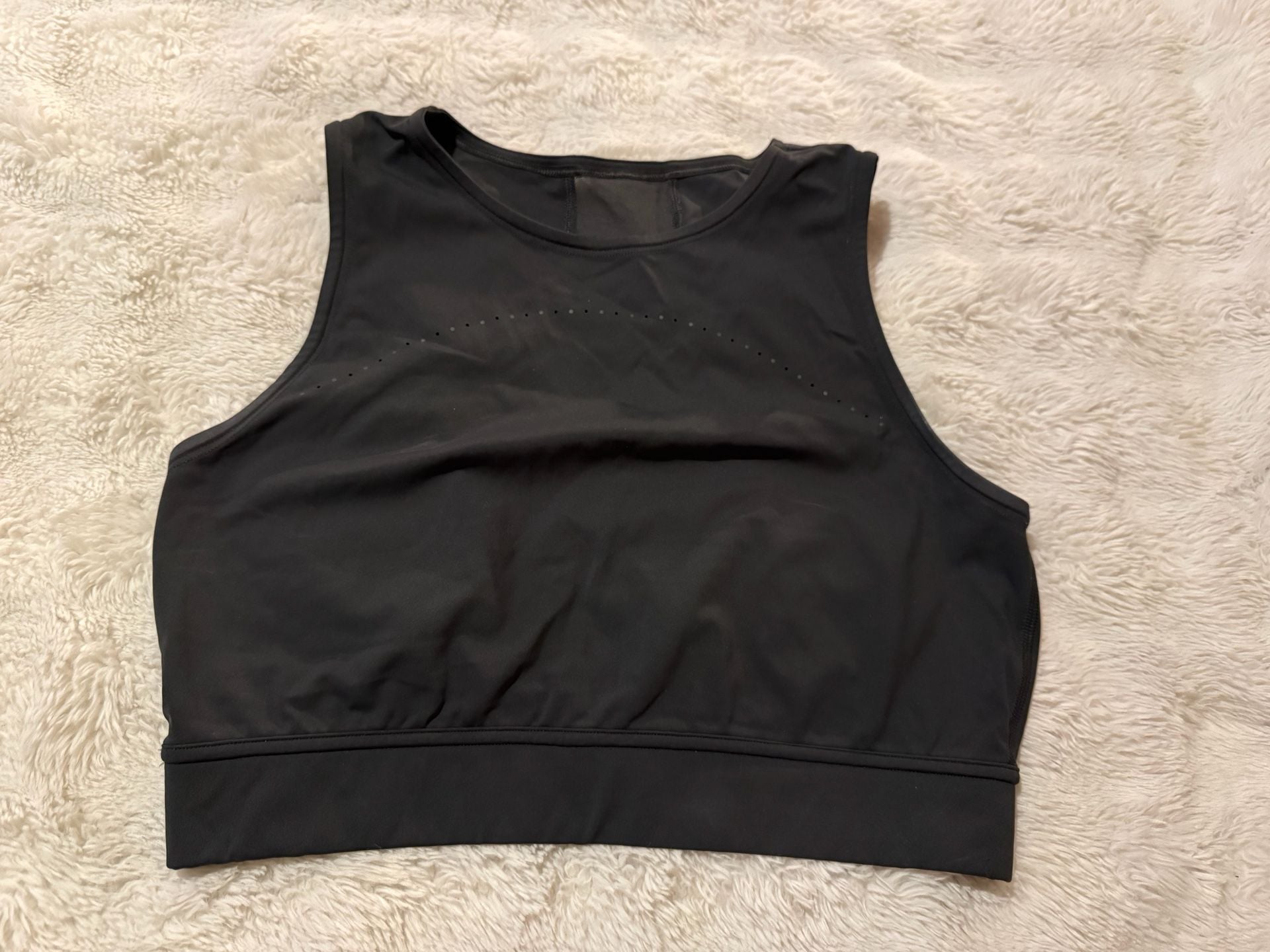 Lululemon Energy Tank Size 6 Dark Gray 4