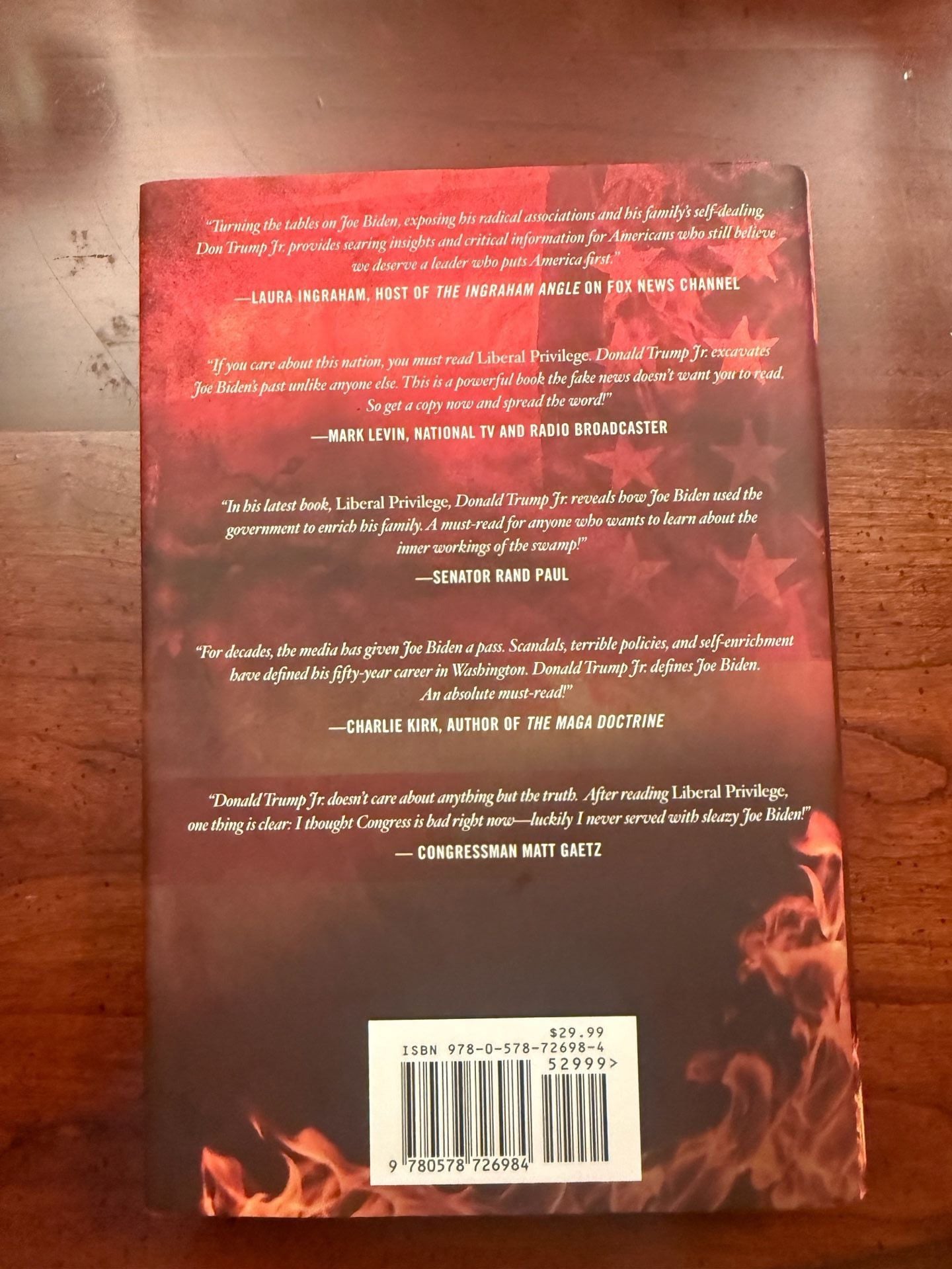 Liberal Privilege By Donald Trump Jr. Hardcover Book 3