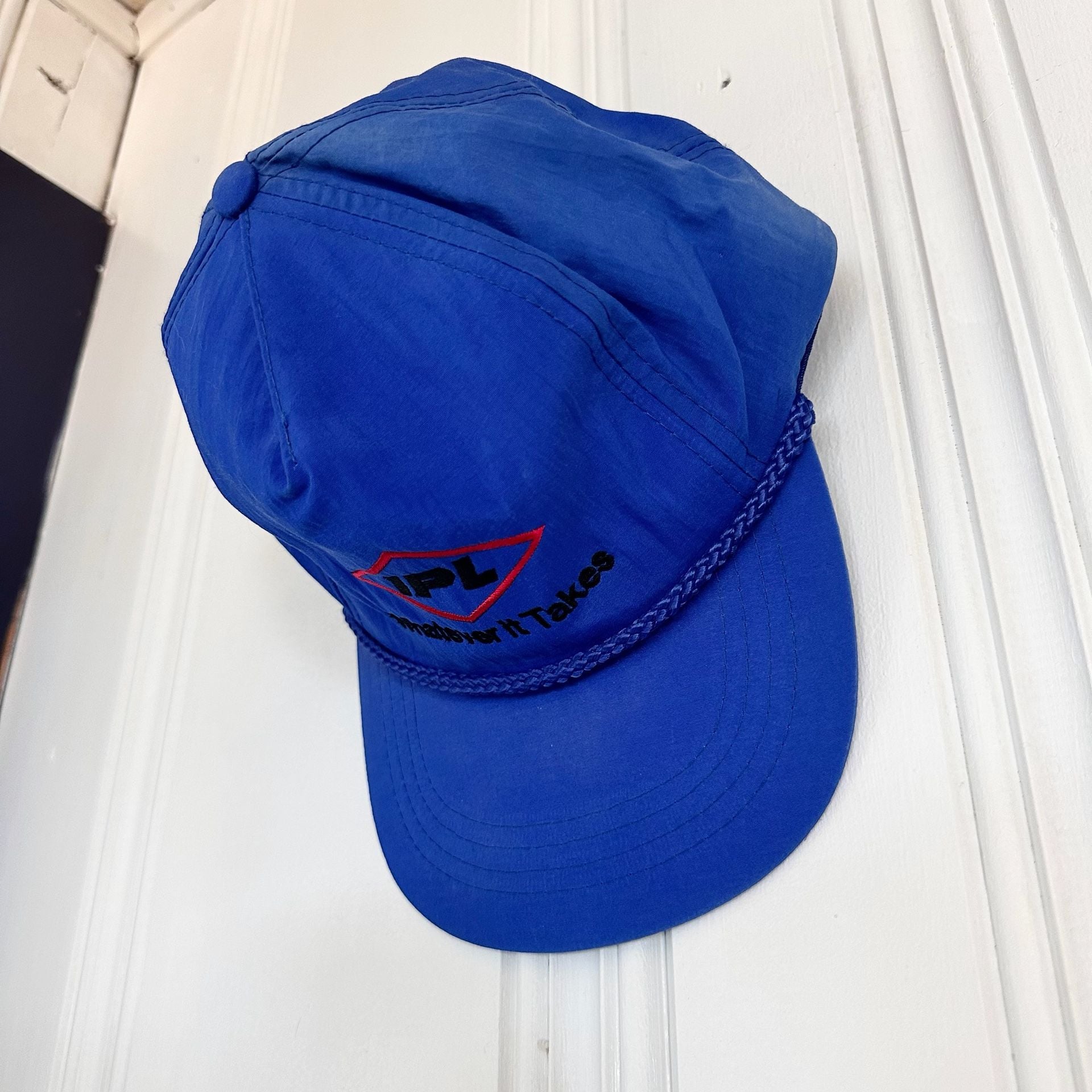 Vintage IPL “Whatever It Takes” Rope Hat Blue Cap 5