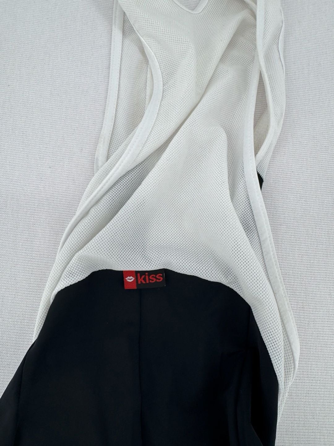 Castelli Cycling Bib Shorts Size L Black White 7